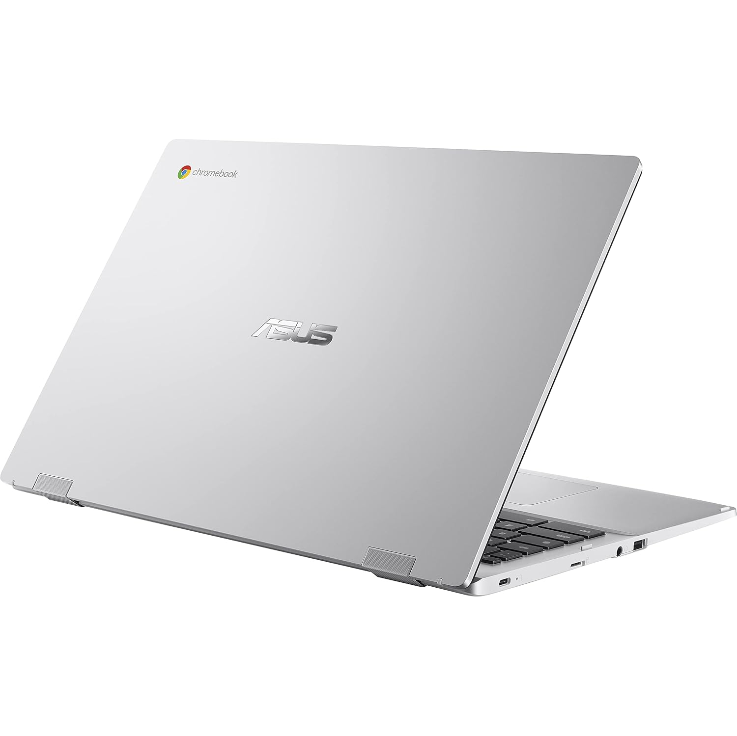 Refurbished(Good) - ASUS Thin and Light Chromebook CX1, 15.6" Full HD 1920 x 1080 NanoEdge Display, Intel Celeron N4500 Processor, 8GB RAM, 64GB