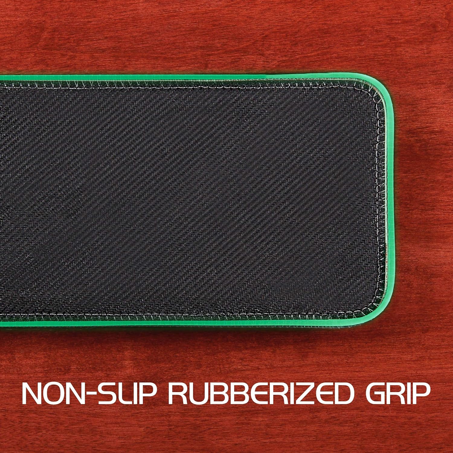 Repose-poignets LED D'AMÉLIOREZ VOTRE poignet avec soutien en mousse à mémoire souple pour claviers pleine grandeur – Repose-poignet avec 7 couleurs