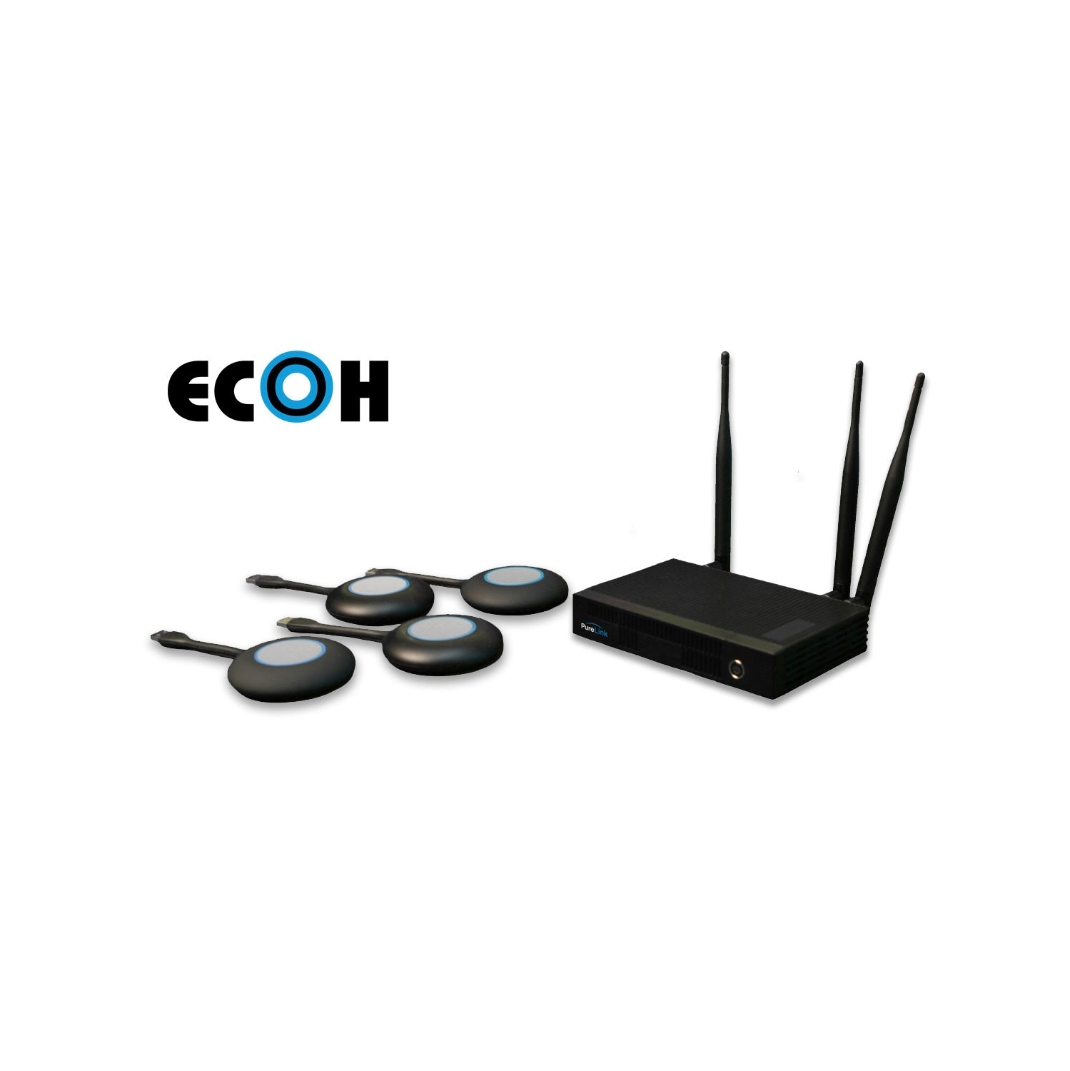PureLink Wireless Collaboration Sol. ECOH Pro Base + 2 Pro Link