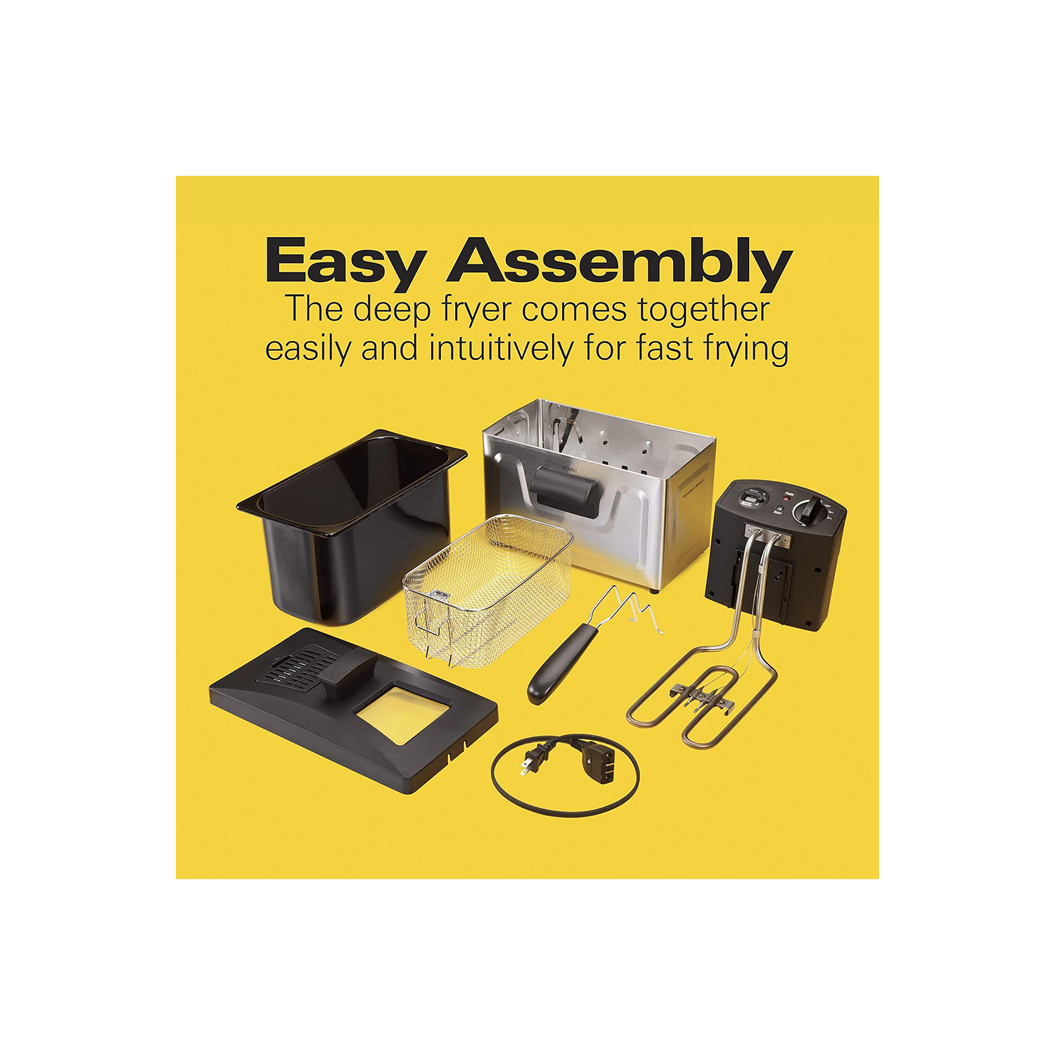 Hamilton Beach 3L Stainless Steel Deep Fryer 35033C