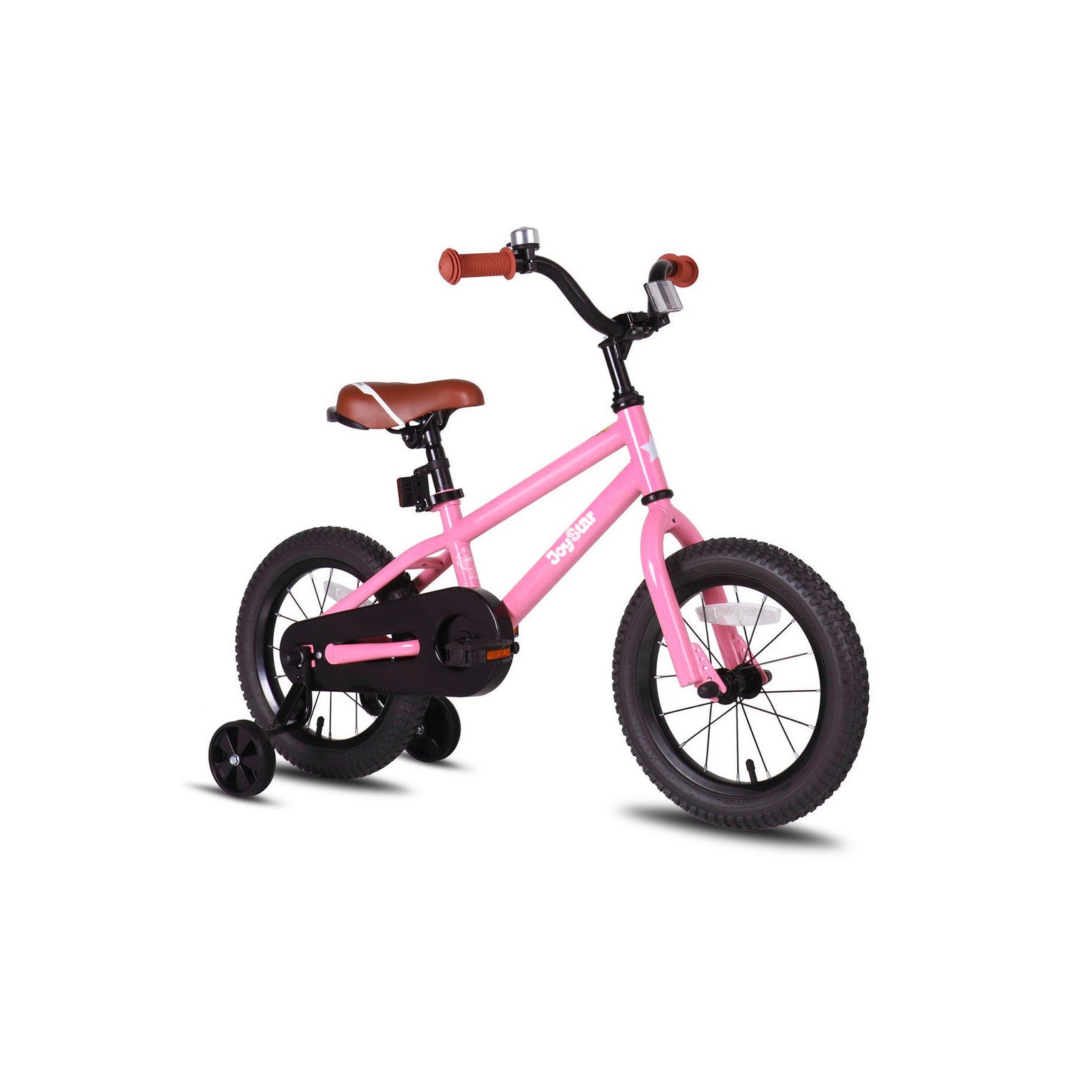 Vélo JOYSTAR TOTEM pour enfants de 12&nbsp;po pour garçons de 2-4 ans, vélo-cadeau pour filles avec roues stabilisatrices, style BMX, 85 % assemblé,