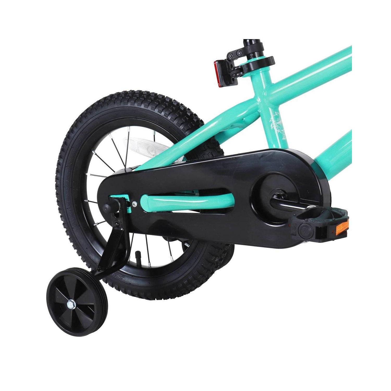 JOYSTAR TOTEM 12 Inch Kids Bike for 2-4 Year Old Boys, Girls’ Gift Bicycle with Training Wheels, BMX Style, 85% Assembled, Green