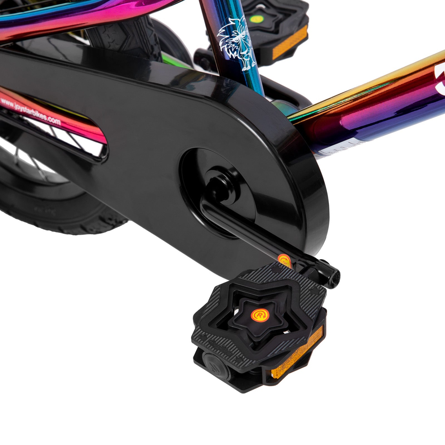 Vélo JOYSTAR TOTEM pour enfants de 12 po pour garçons de 2-4 ans, vélo-cadeau pour filles avec roues stabilisatrices, style BMX, 85 % assemblé,