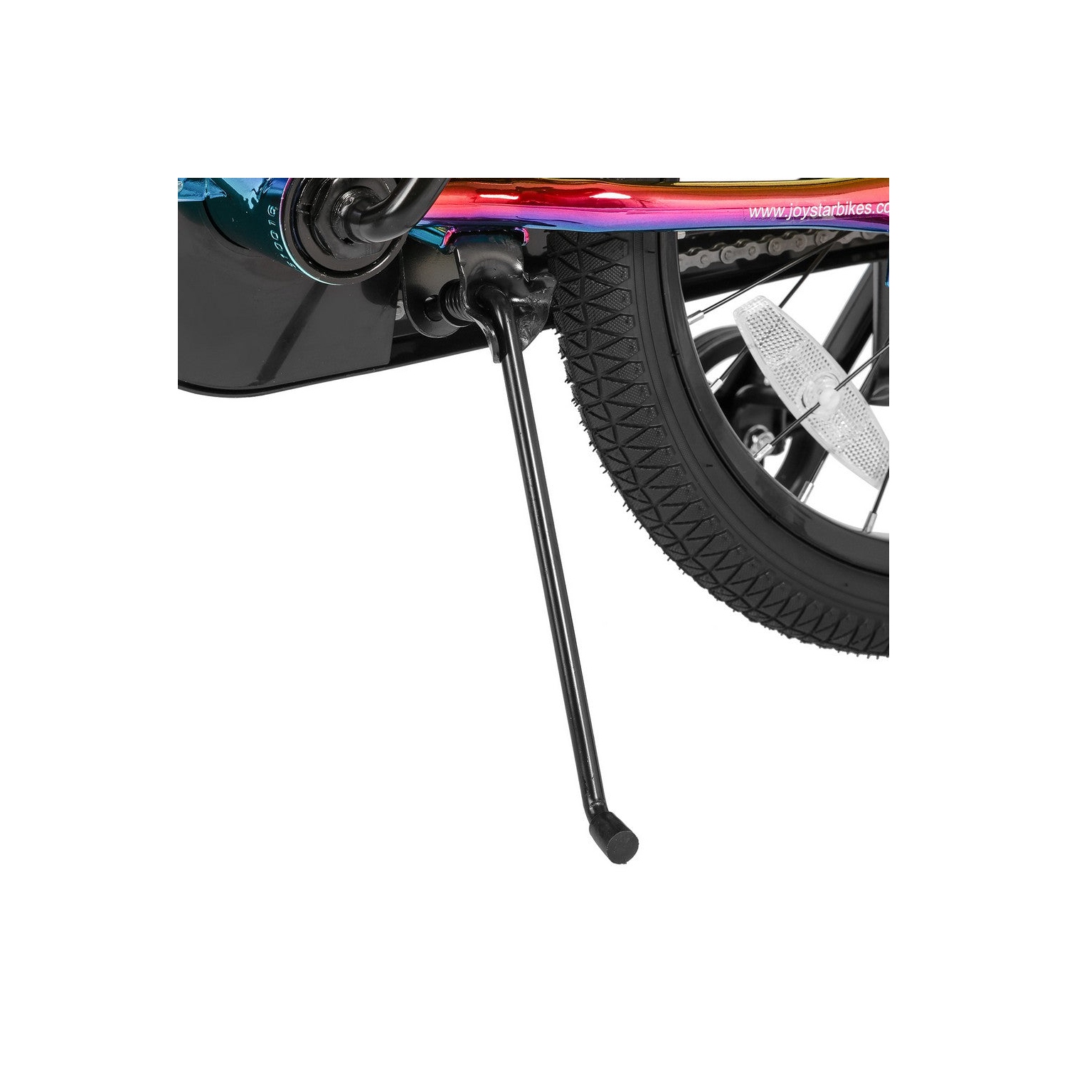 Vélo JOYSTAR TOTEM pour enfants de 12 po pour garçons de 2-4 ans, vélo-cadeau pour filles avec roues stabilisatrices, style BMX, 85 % assemblé,