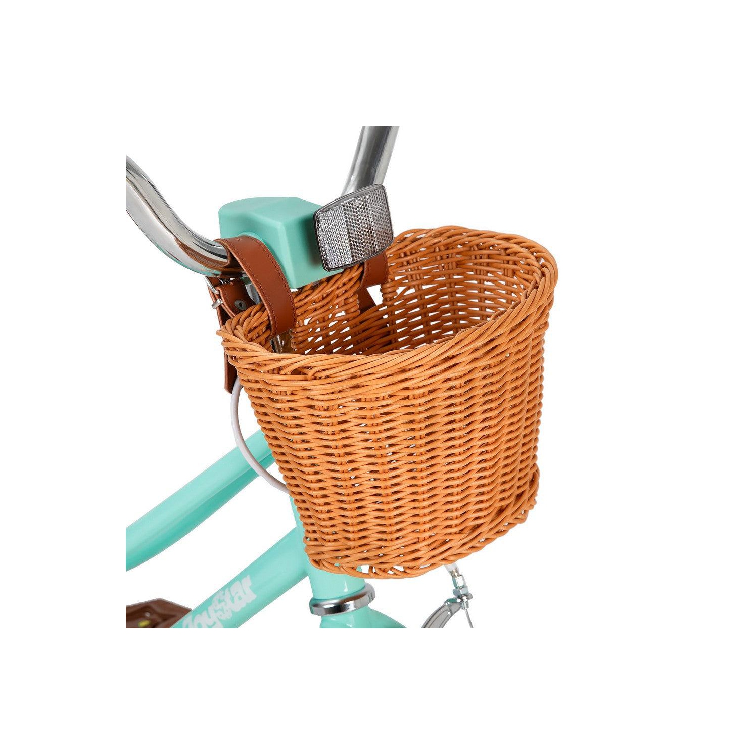 JOYSTAR Fantasy 14&nbsp;po pour enfants 3-5, comprend des roues d'entraînement, un panier, un fini vert élégant