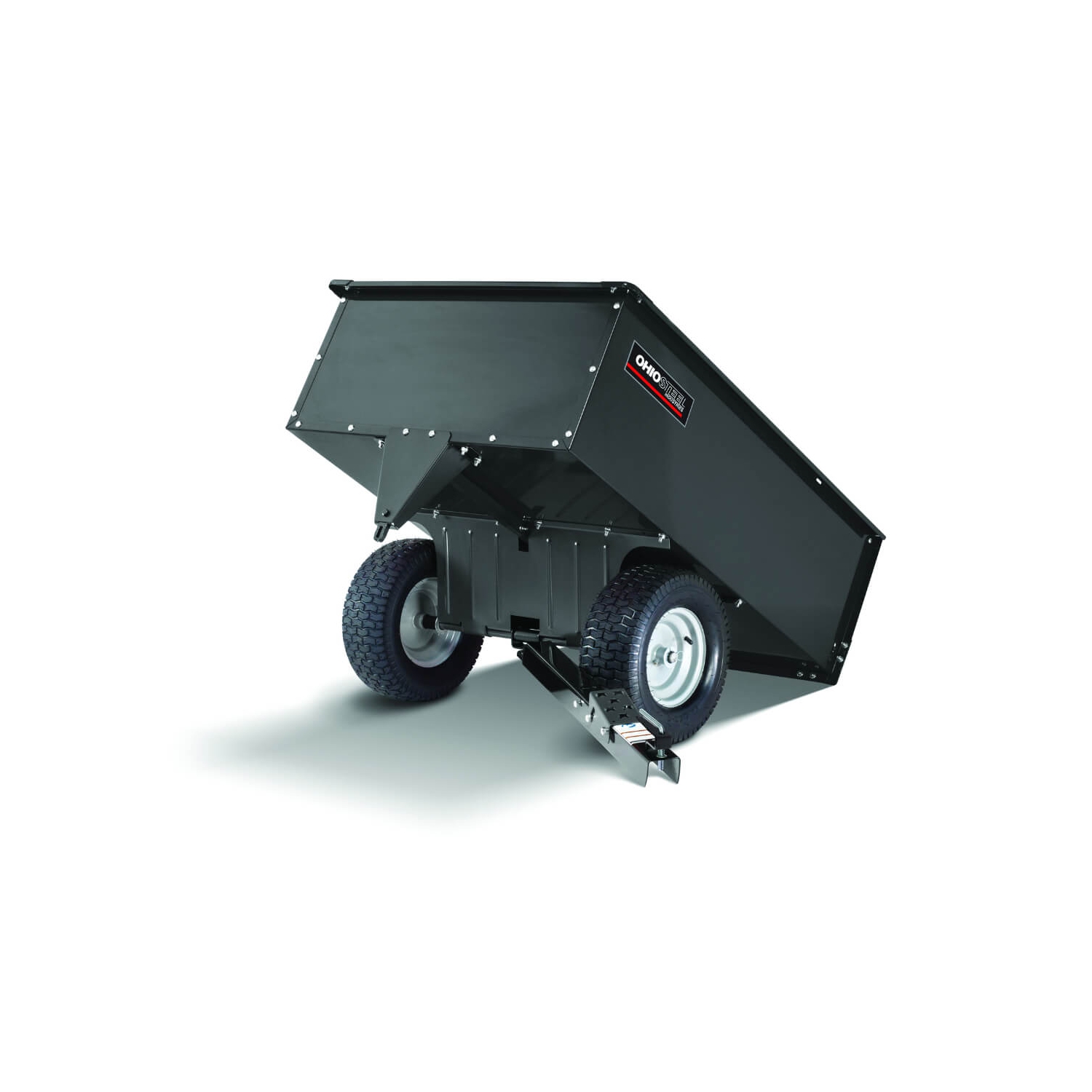 Chariot à benne pivotant en acier 16 pi³ d'Ohio