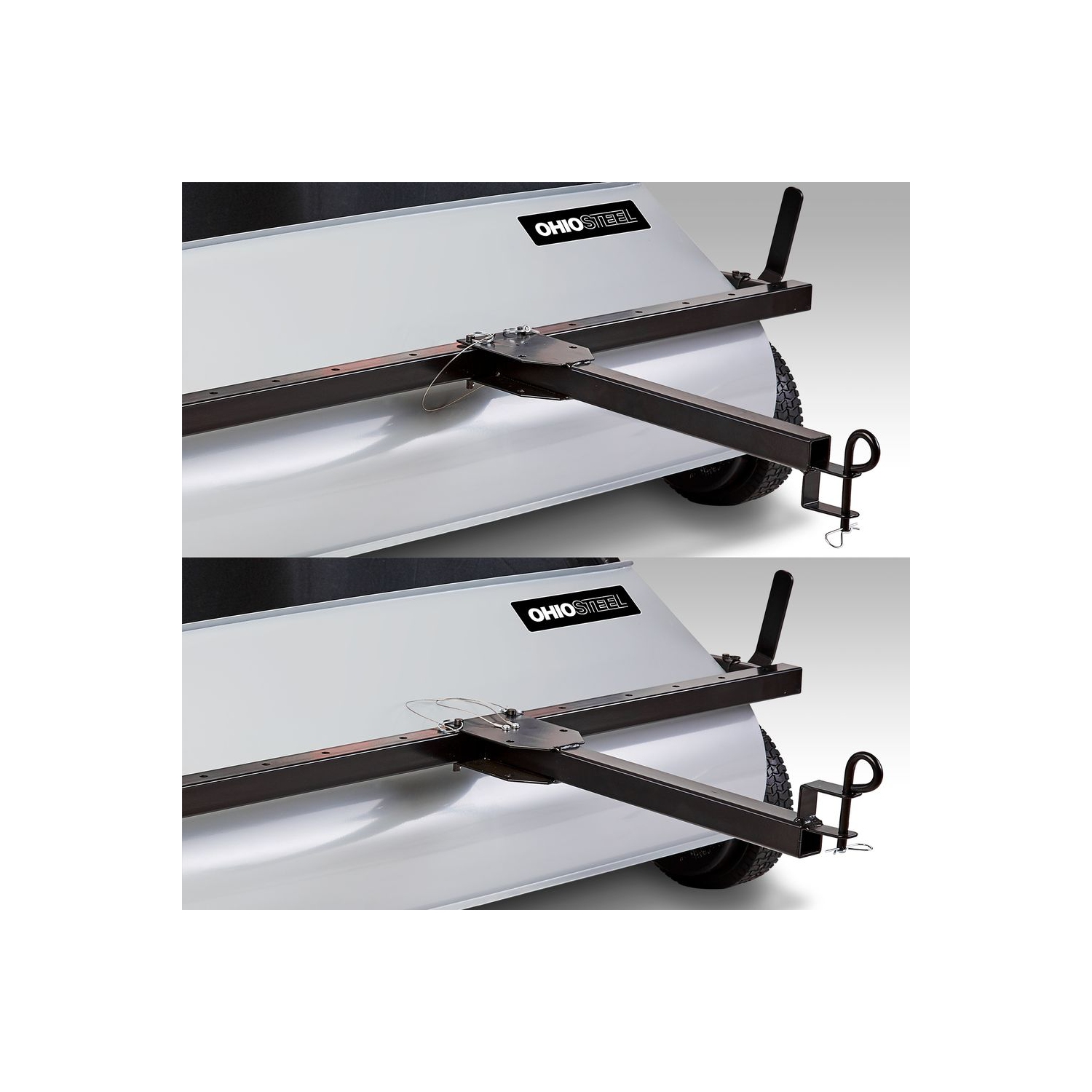 Ohio Steel 42" 22 CF Sweeper, Spiral Brush, Offset Sweeping, 50% less Assembly