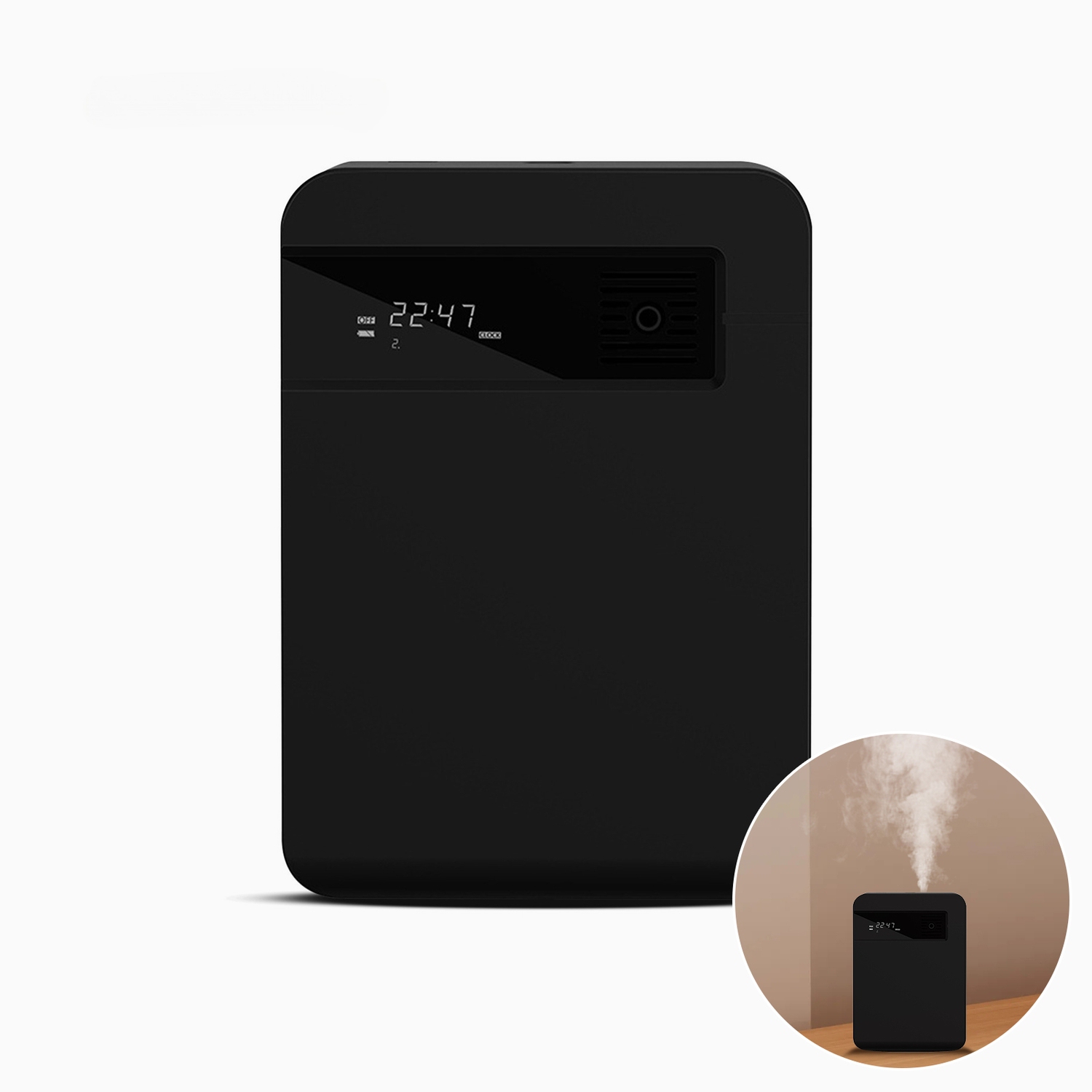 Electric Aroma Diffuser For Hotel Home Air Fresheners Sprayer Smart Scent Machine Automatic Room Fragrance Air Purifier(black)
