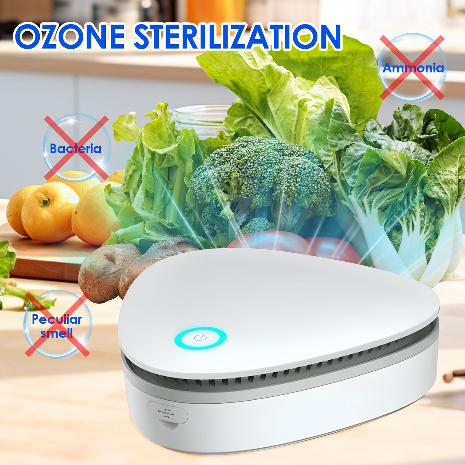 Odor Remover Machine for Smoke Smell Home, Car, Pet, Refrigerator, Shoe cabinet, Hunting bag