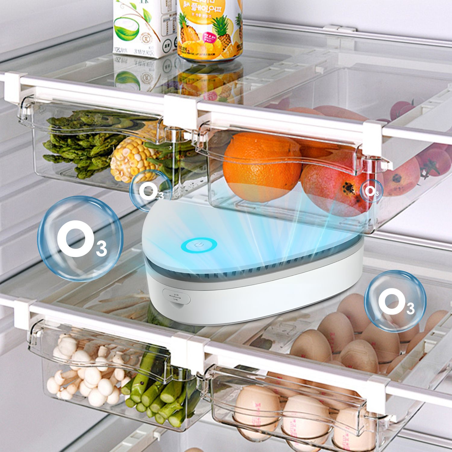 Odor Remover Machine for Smoke Smell Home, Car, Pet, Refrigerator, Shoe cabinet, Hunting bag