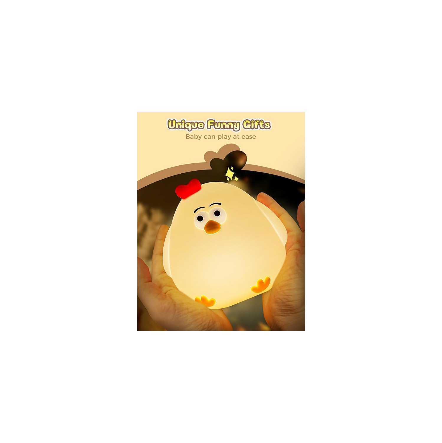 Veilleuse LED pour enfants, lampe en silicone à mèche, intensité réglable à 3 niveaux, veilleuse avec minuterie de 30 minutes pour enfants, veilleuse