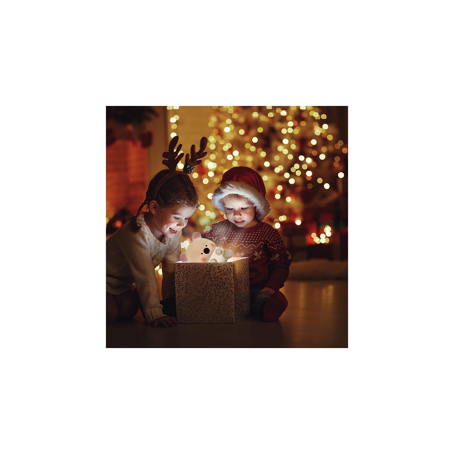 Toddler Night Light, Squishy Night Light for Kids with 2 Level Brightness and Timer, Baby Night Lights for Nursery, Rechargeable Touch Night Lamp