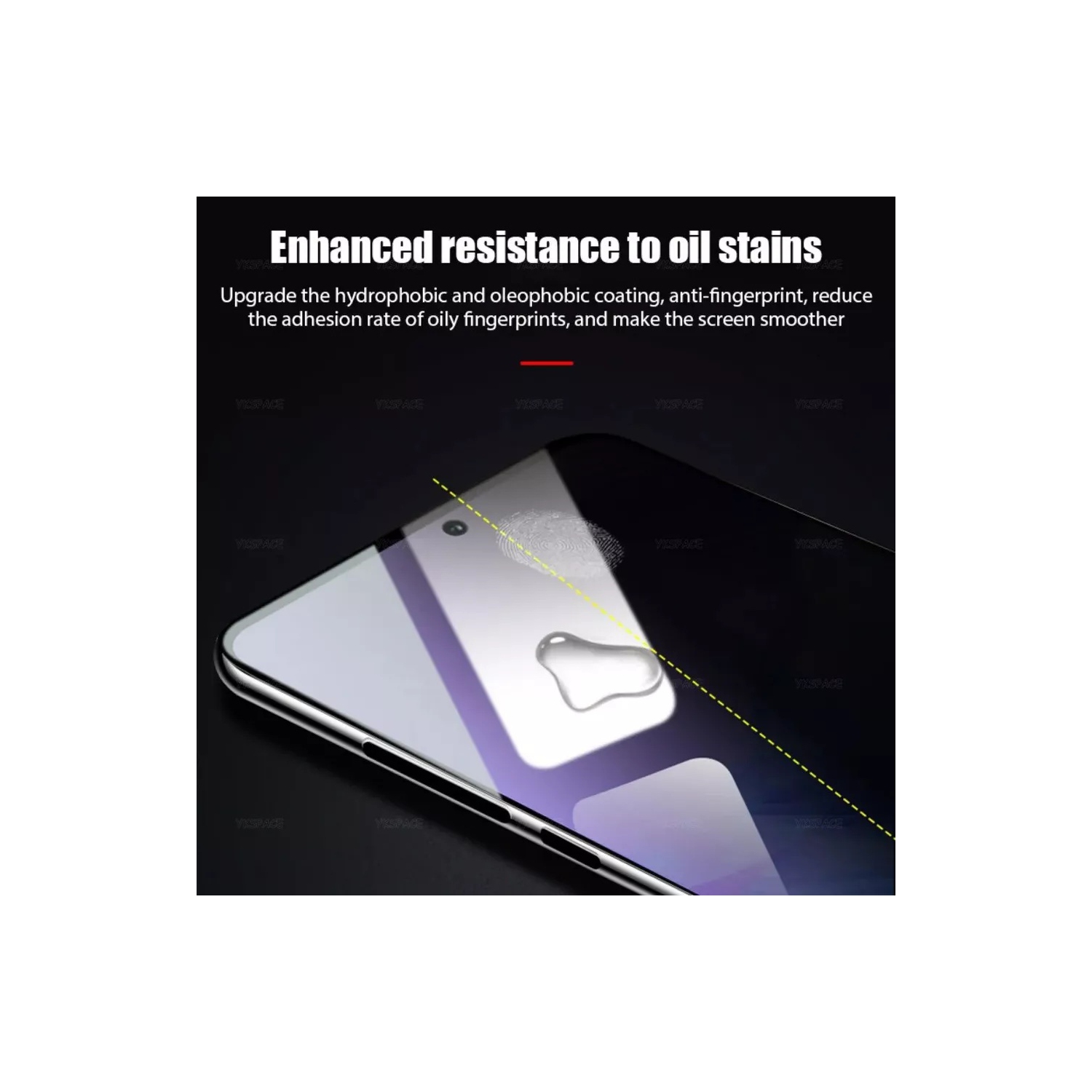 Protecteur d'écran de confidentialité pour Samsung S25, 9H film en verre trempé anti-espion privé