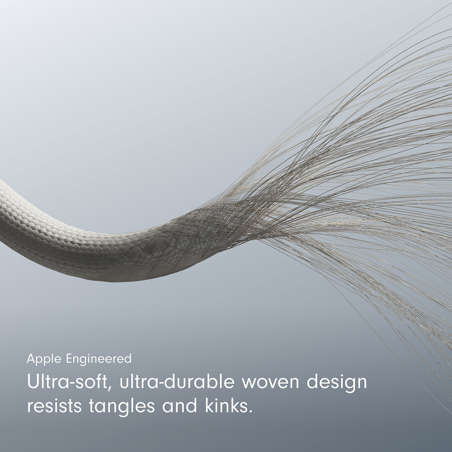 Câble tissé USB-C à USB-C de 1,5 m de Beats By Dr. Dre (MDGD4LL/A) - Gemme éclair