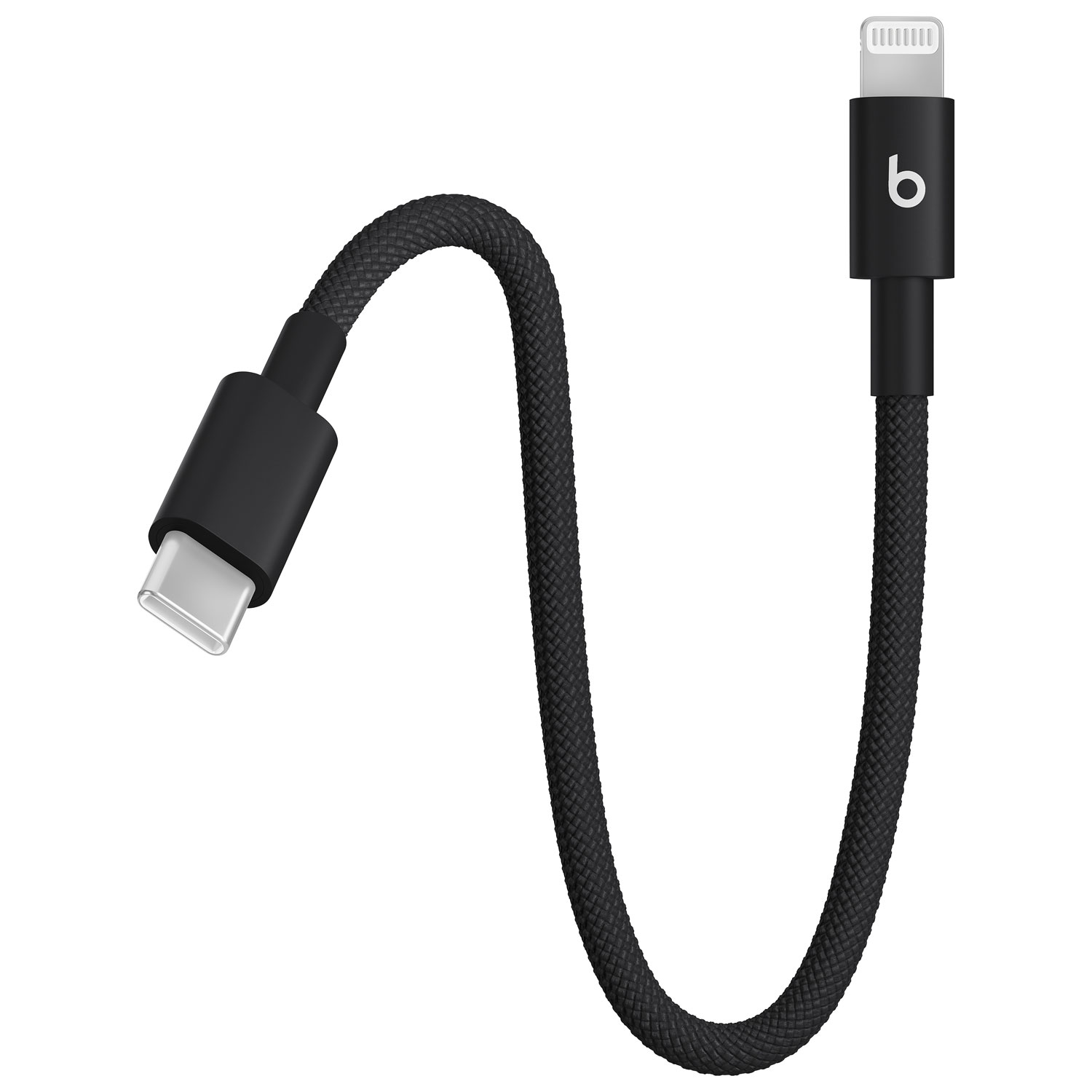 Câble tissé USB-A à USB-C de 0,2 m de Beats By Dr. Dre (MEQL4LL/A) - Noir éclair