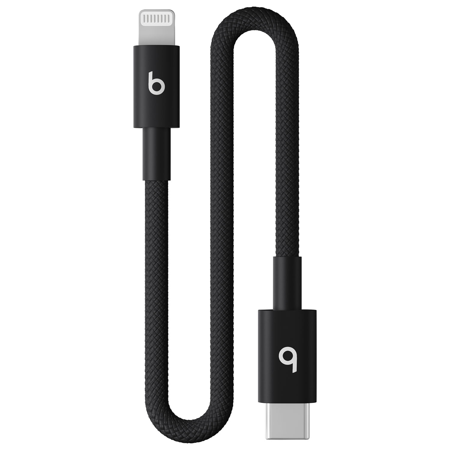 Câble tissé USB-C à Lightning de 0,2 m de Beats By Dr. Dre (MEQM4LL/A) - Noir éclair