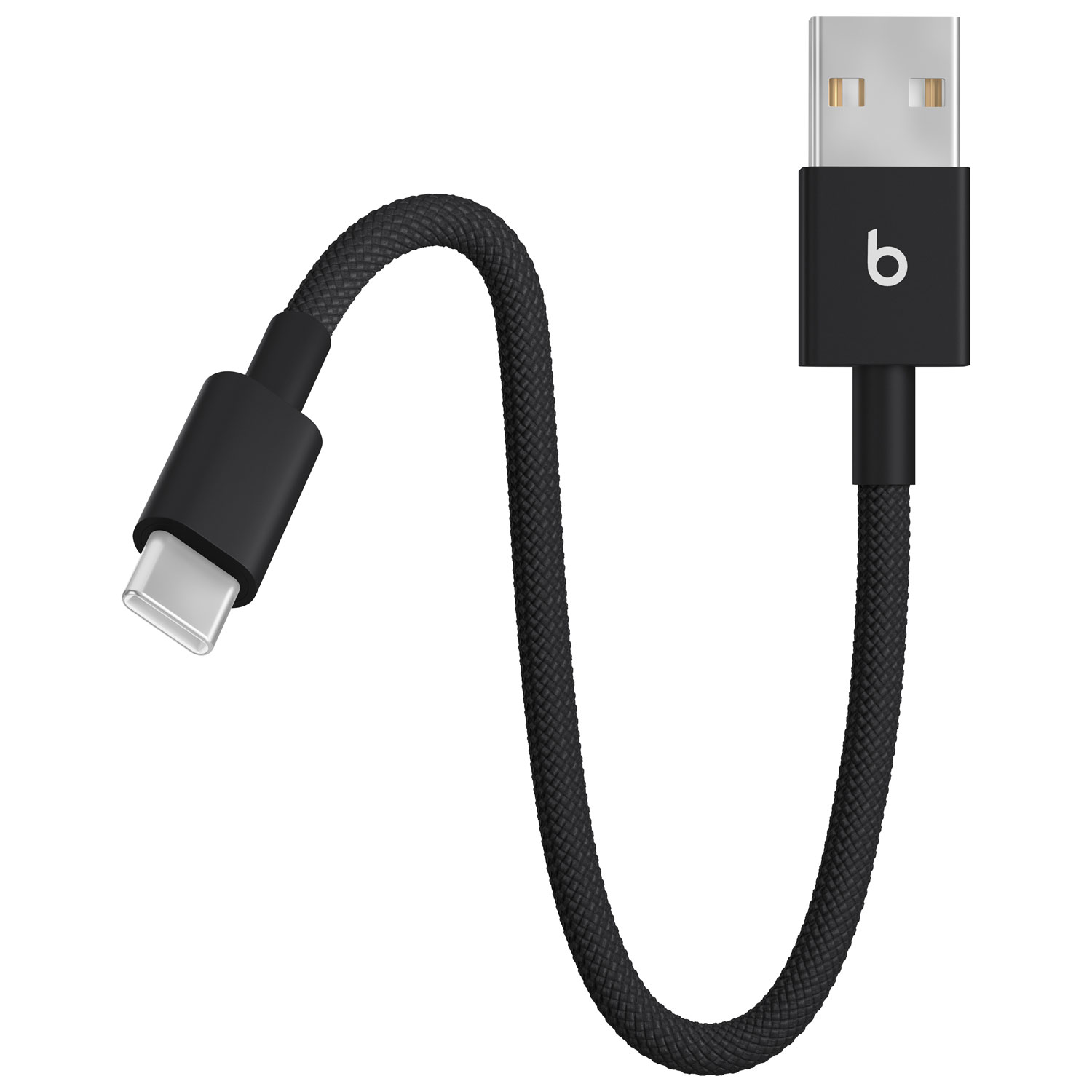 Câble tissé USB-C à Lightning de 0,2 m de Beats By Dr. Dre (MEQM4LL/A) - Noir éclair