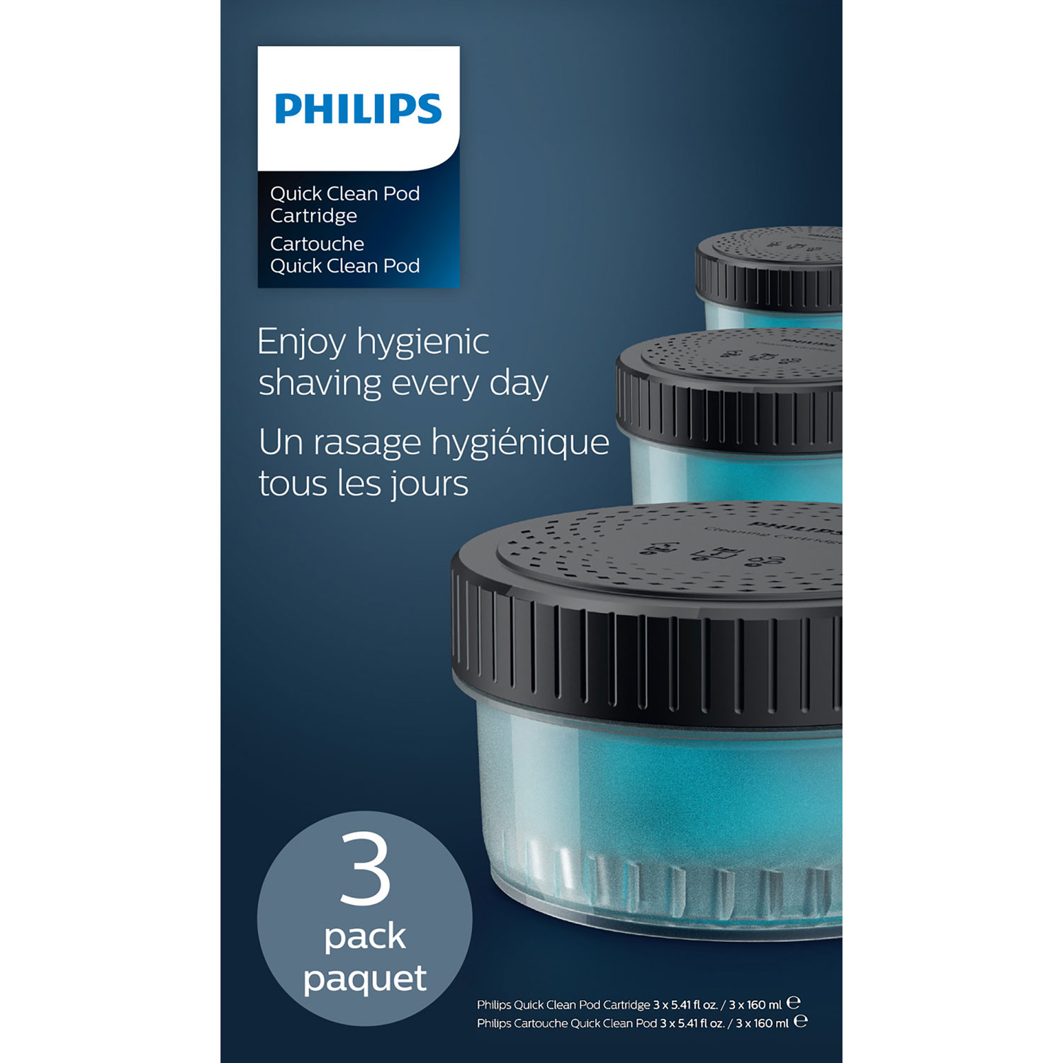 Philips Quick Clean Pod Cartridge - 3 Pack