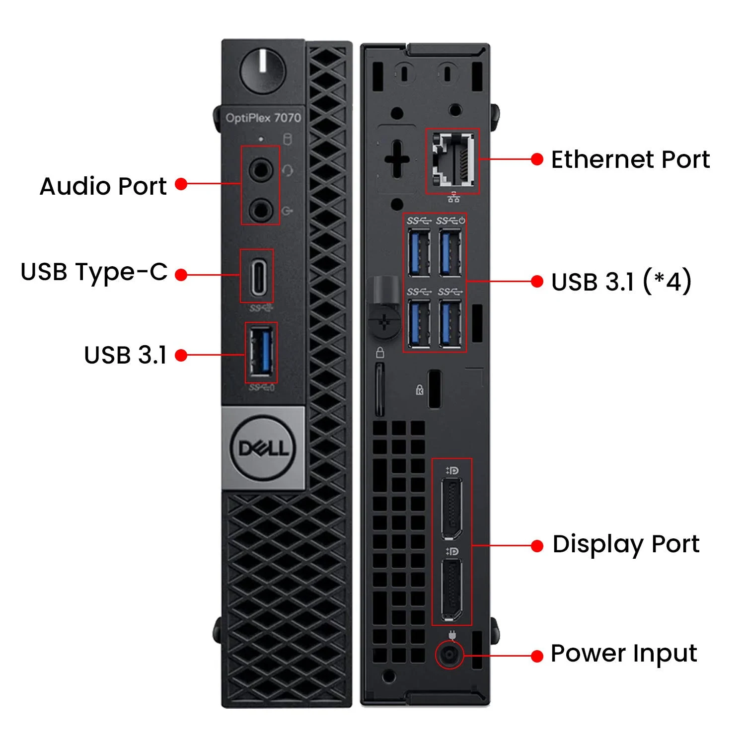 Refurbished (Excellent) - Dell OptiPlex 7070 Micro Desktop | i5