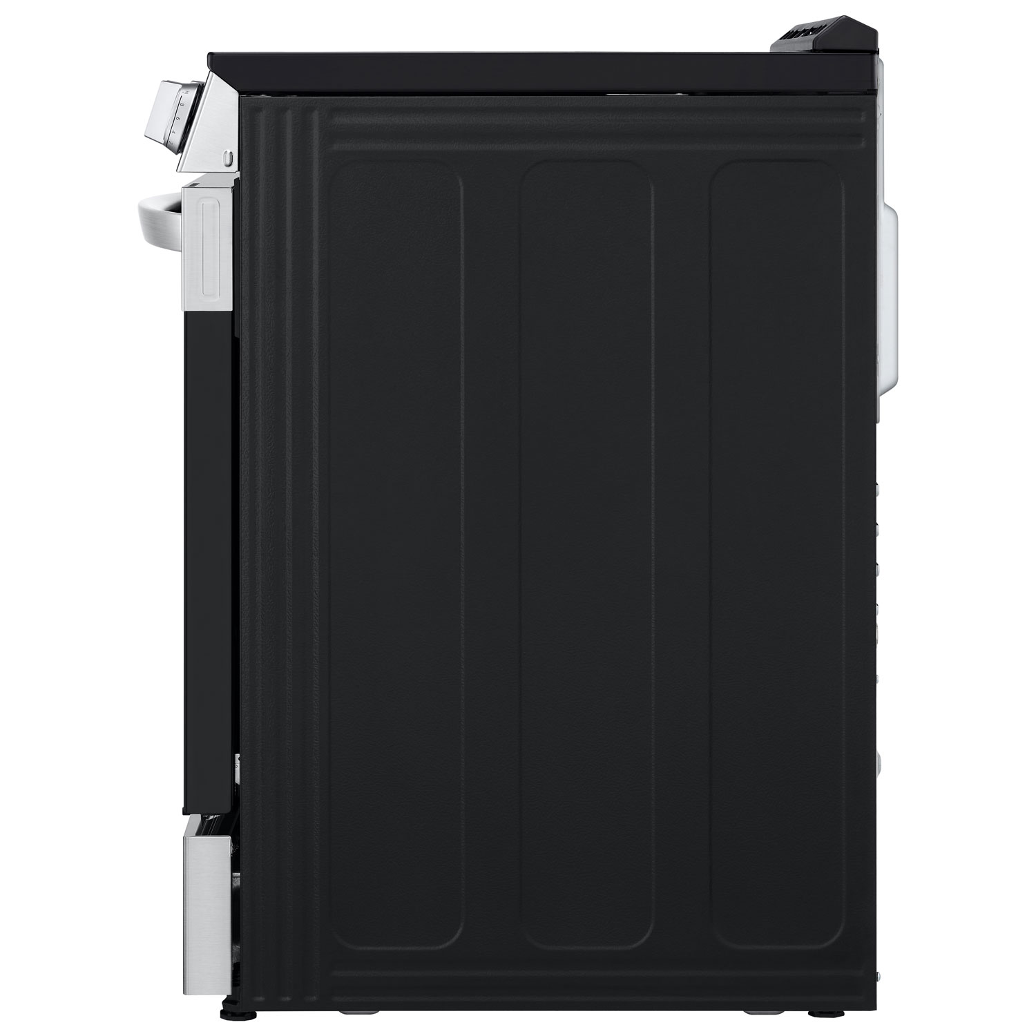 LG 30" 6.3 Cu. Ft. Fan Convection Slide-In Electric Air Fry Range - Stainless Steel