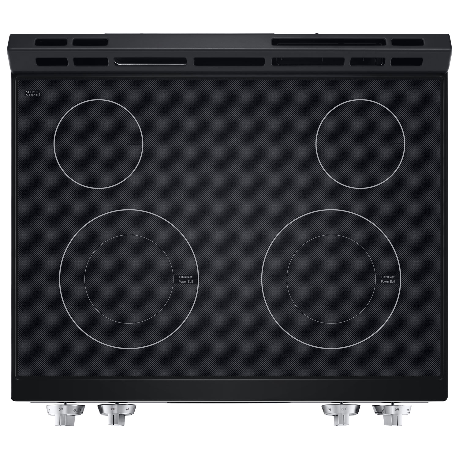 LG 30" 6.3 Cu. Ft. Fan Convection Slide-In Electric Air Fry Range - Stainless Steel