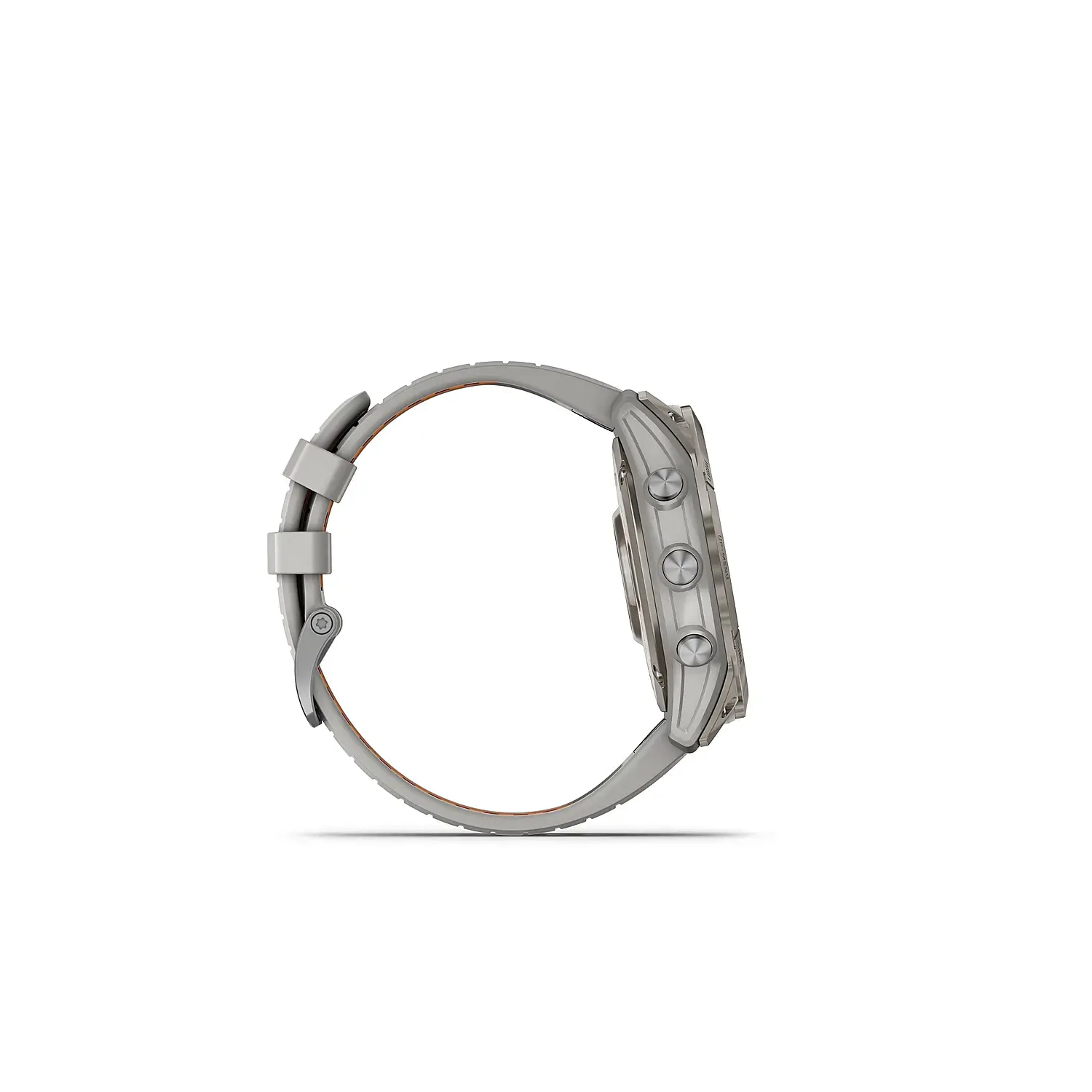 Refurbished - Garmin fenix 7X Pro Sapphire Solar, Multisport GPS Smartwatch, Fog Gray/Ember Orange