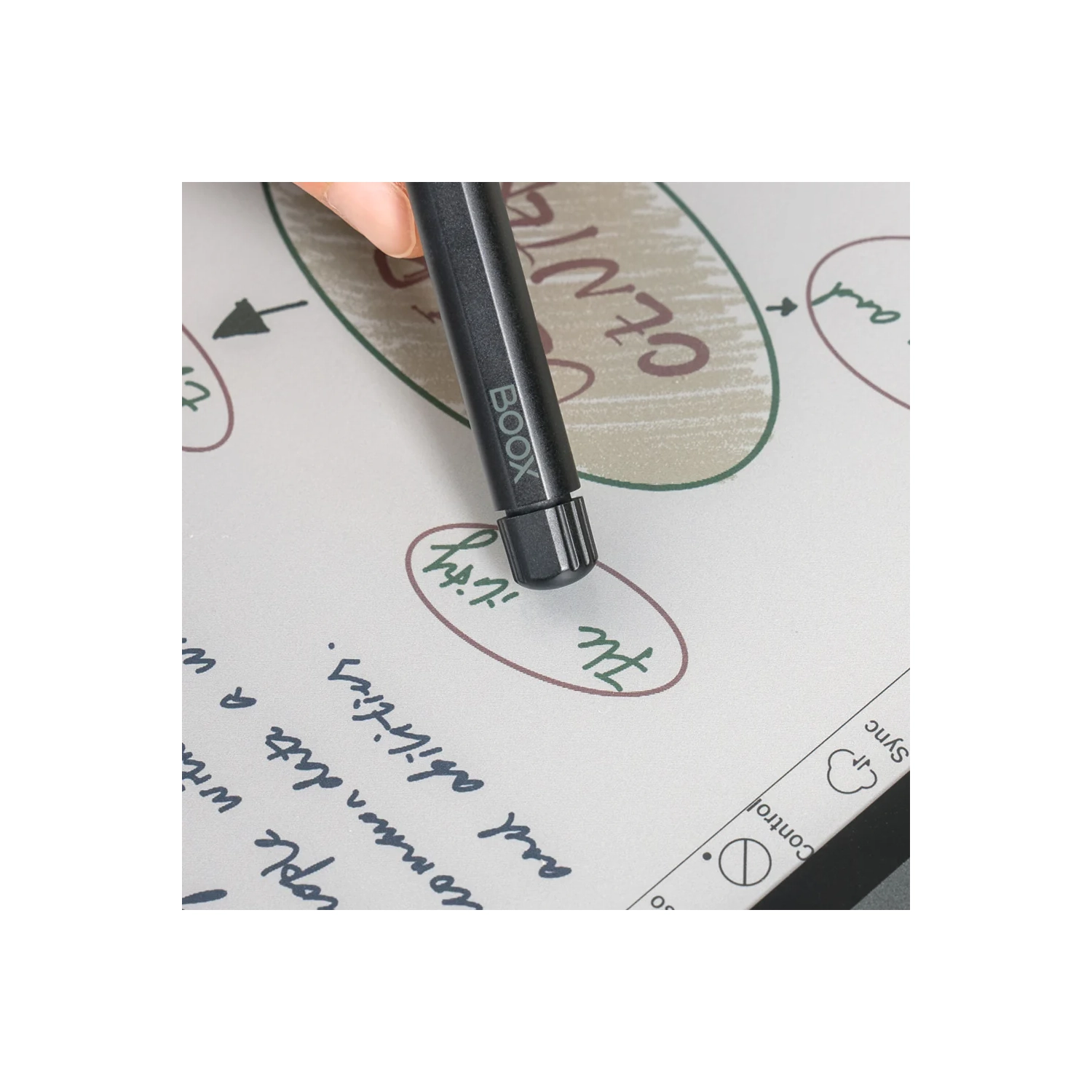 BOOX Pen2 Pro Magnetic Stylus with an Eraser Feature bundle with Set of original Tips