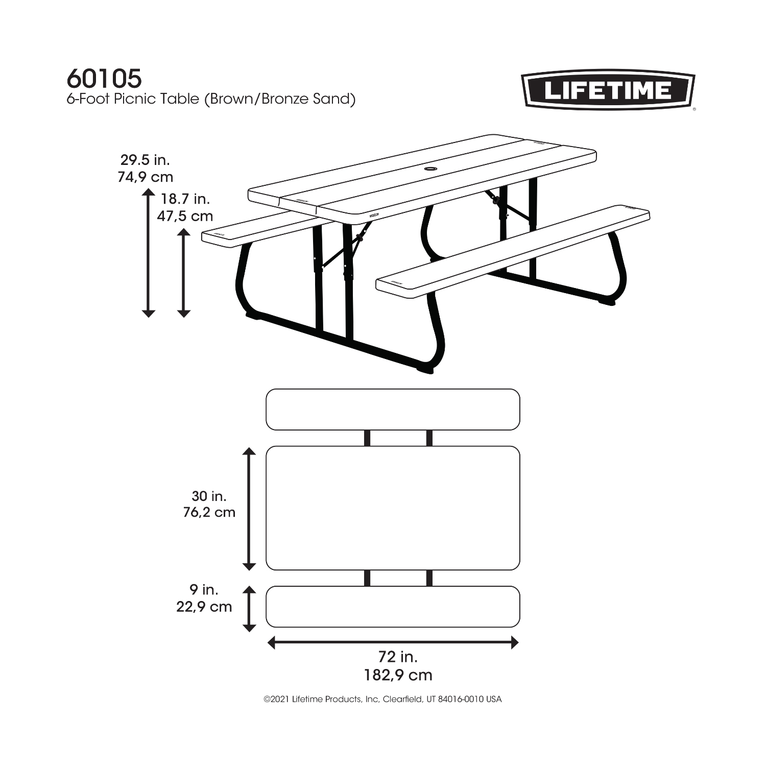 Metal Foundation Kit for 8' x 10' Sheds