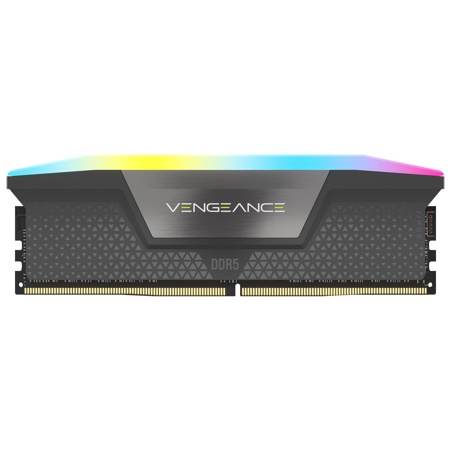 Mémoire DDR5 64 Go 6000 MHz Vengeance RGB de Corsair pour PC (CMH64GX5M2B6000Z30)