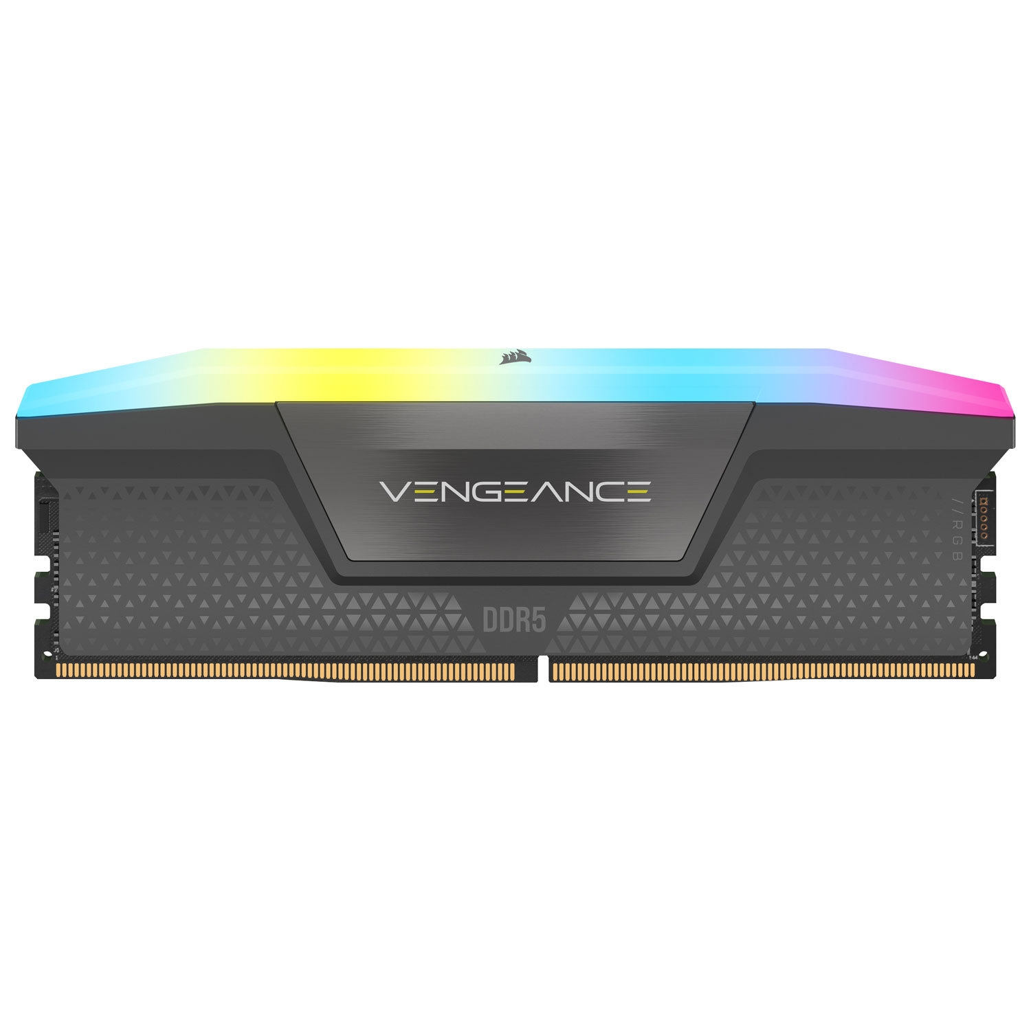 Mémoire DDR5 64 Go 6000 MHz Vengeance RGB de Corsair pour PC (CMH64GX5M2B6000Z30)