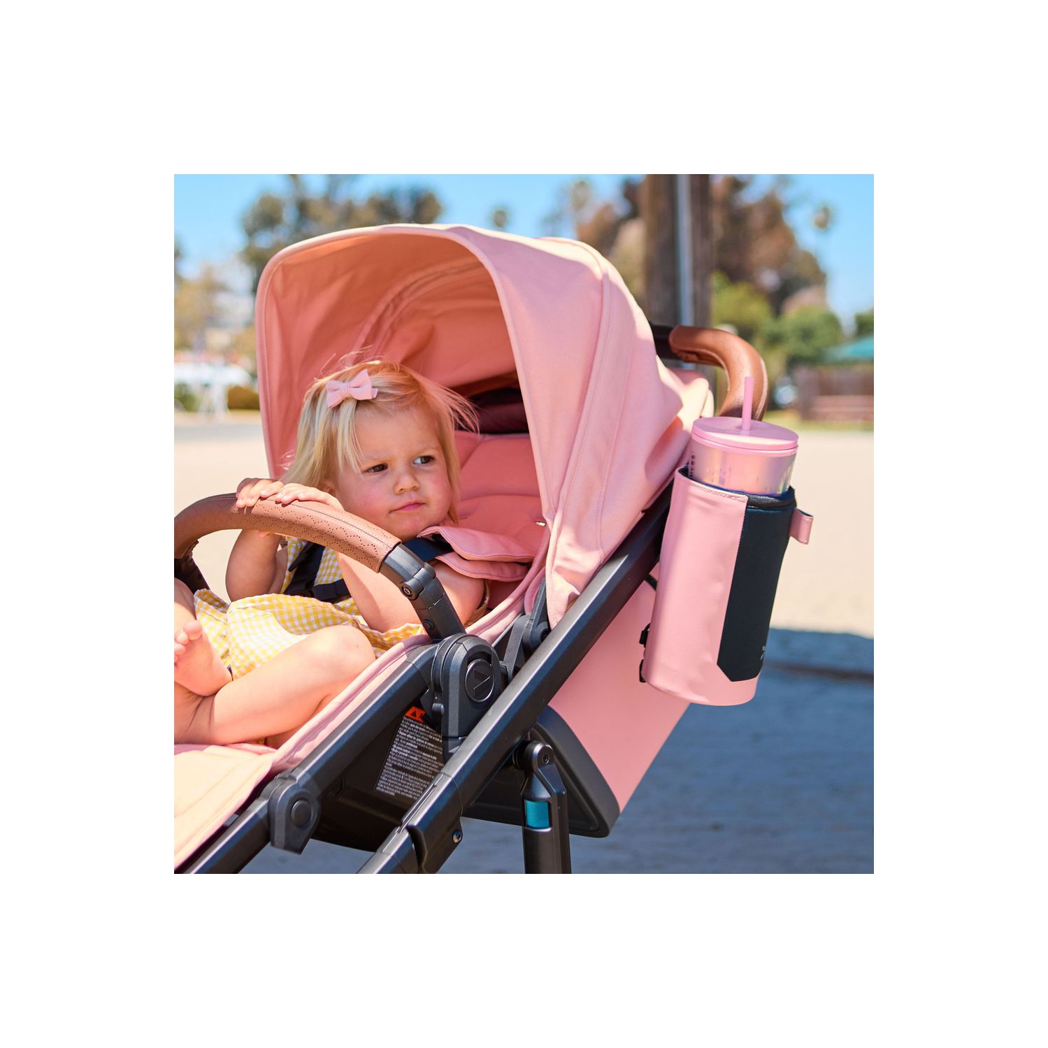 Veer Catch-All Bottle Holder - Rose Quartz