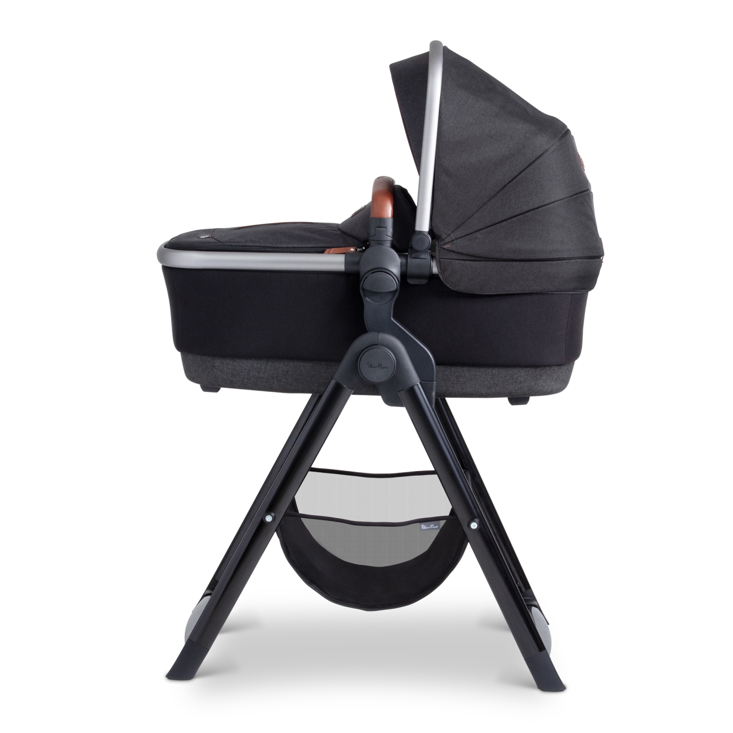 Silver Cross Wave Bassinet Stand - Black