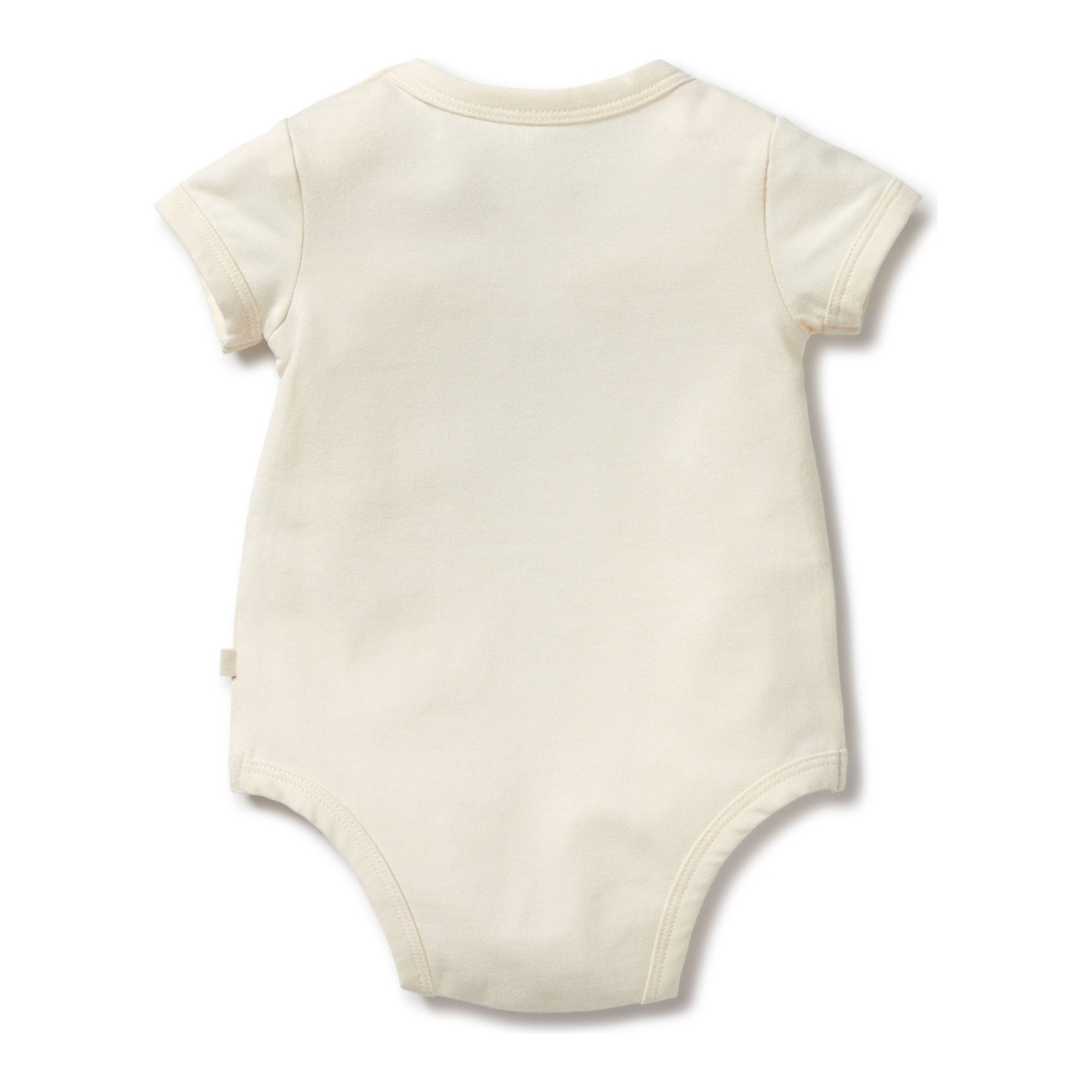 Cache-couche en coton biologique Wilson+Frenchy - Paume