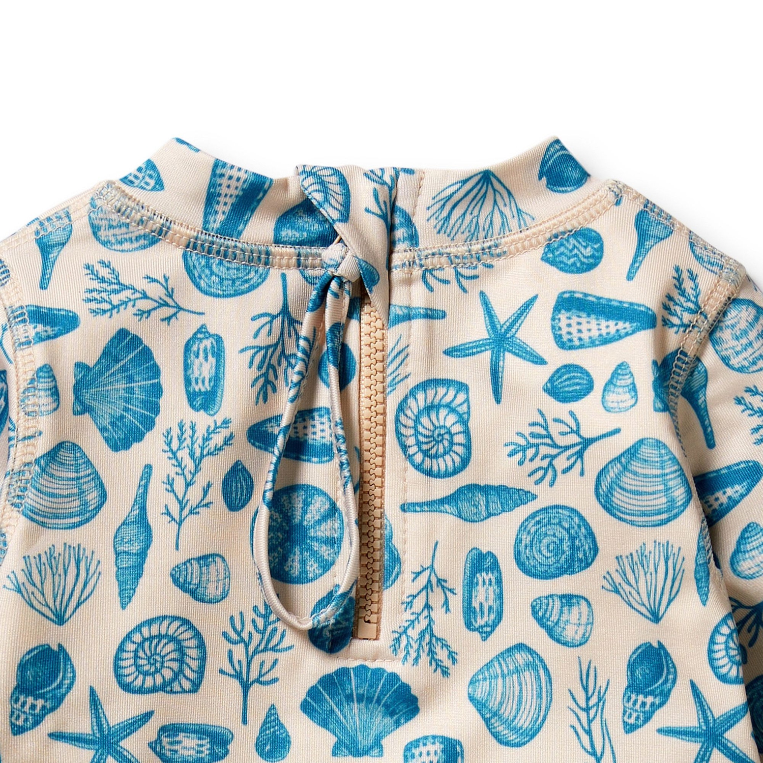 Wilson+Frenchy Rashie Swim Set - Shells