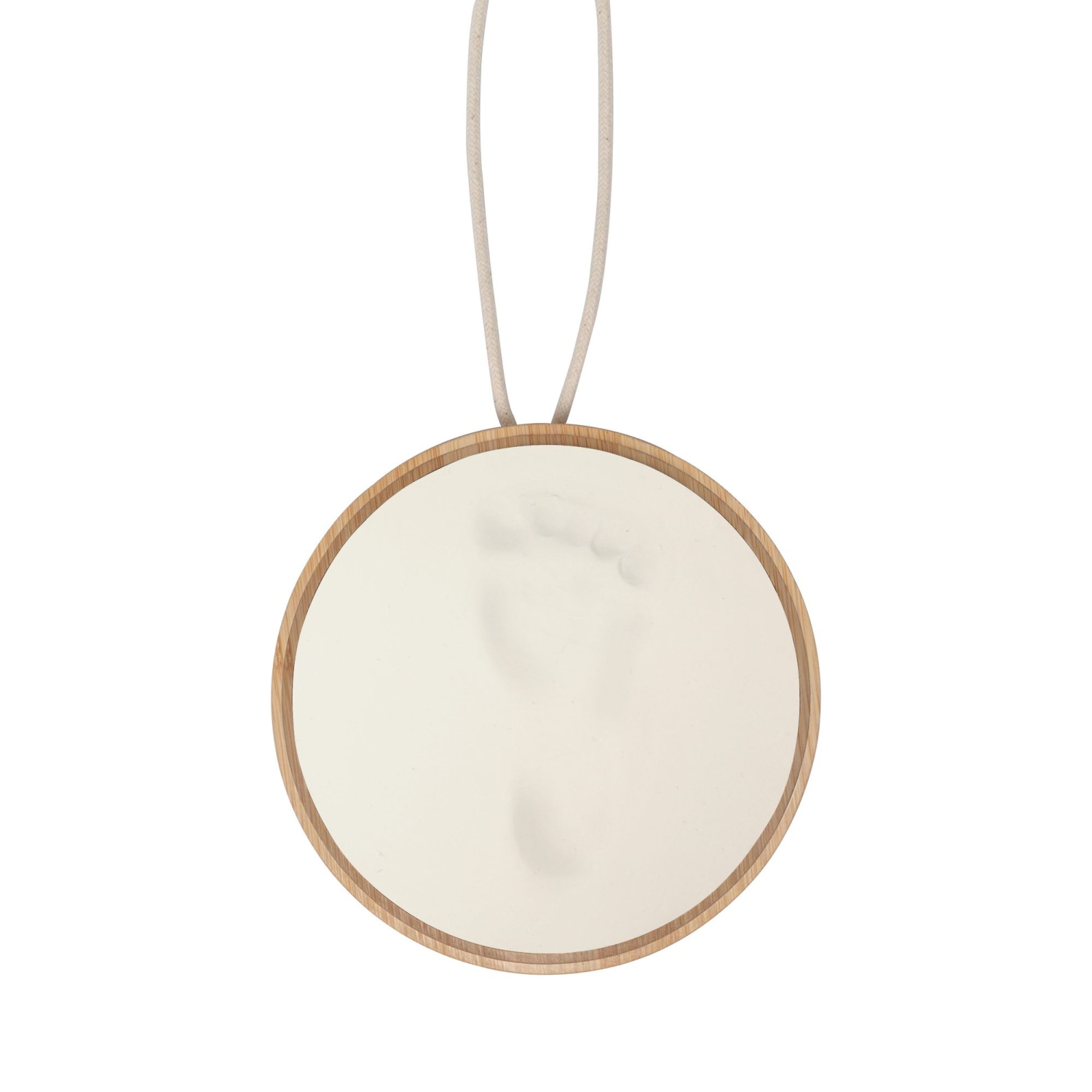 Petit Artichaut Woodem Medallion Keepsake