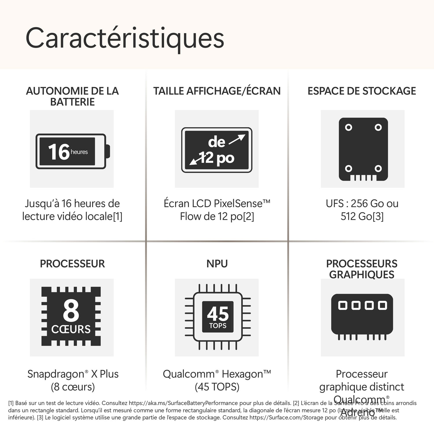 Microsoft Surface Pro Copilot+ PC 12" 512GB Tablet with Snapdragon X Plus/16GB RAM (2025) - Violet - Device Only