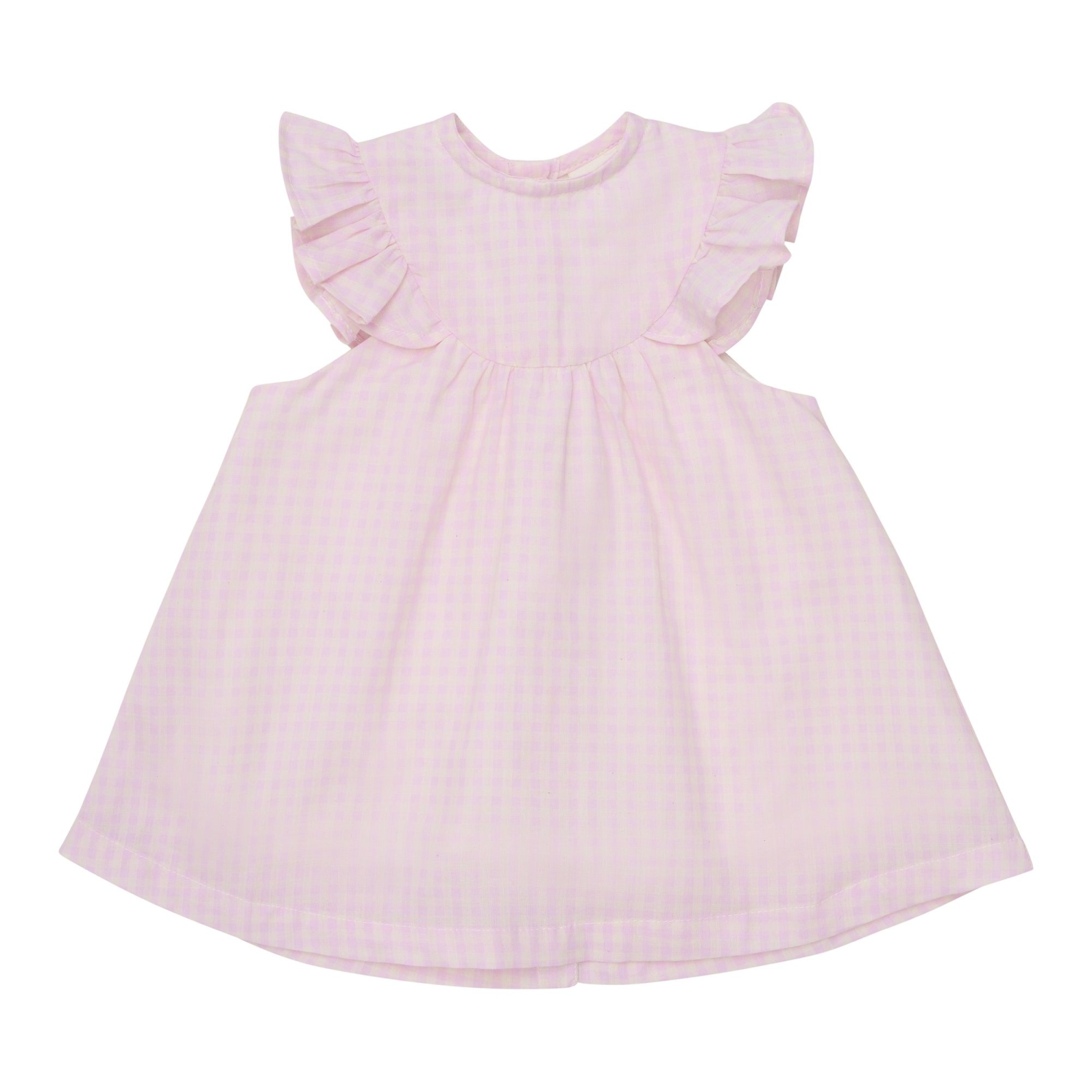 Ensemble robe à manches courtes avec short de Minymo - Rose pâle