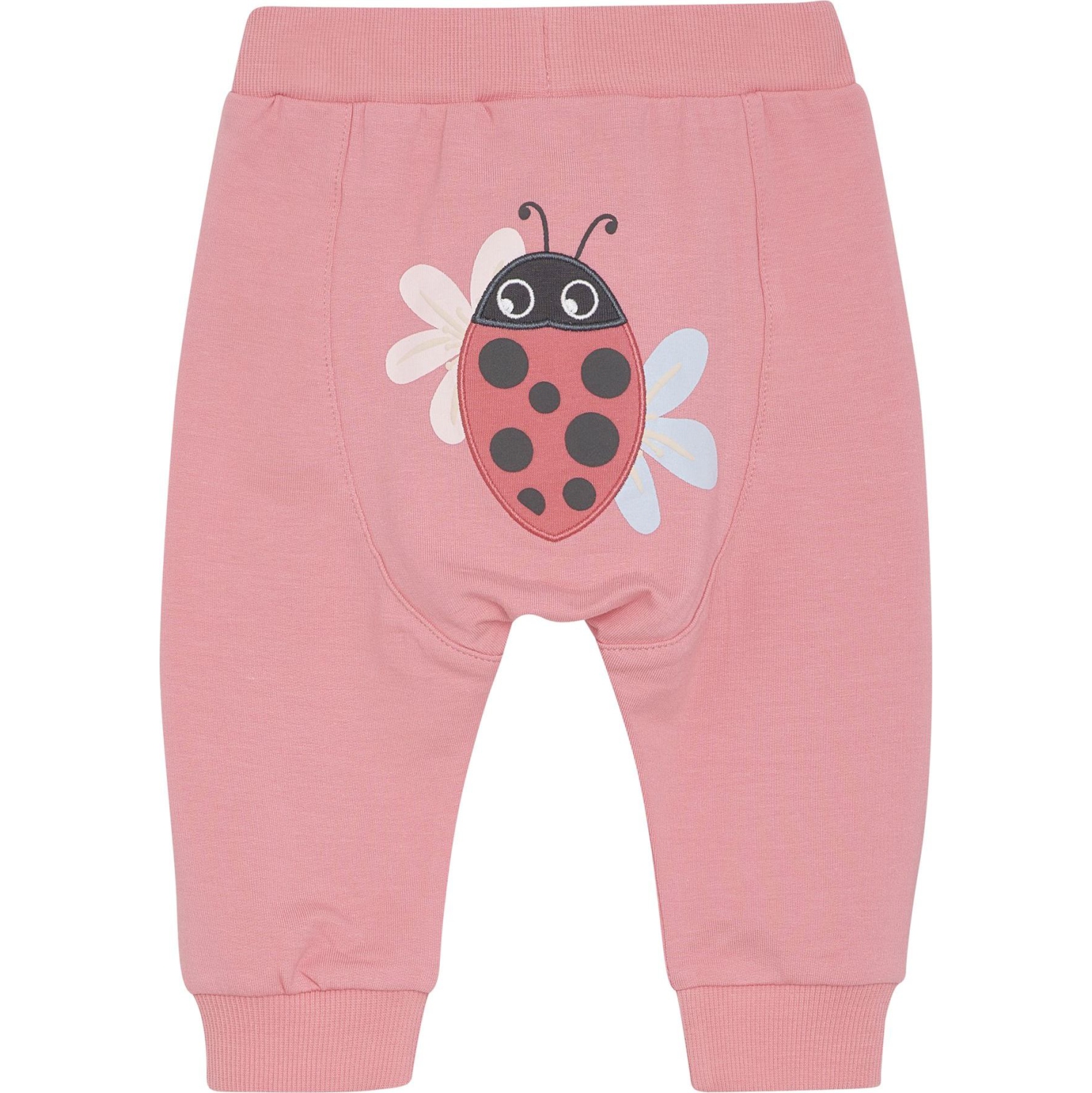 Minymo Cotton Sweat Pants - Strawberry Pink