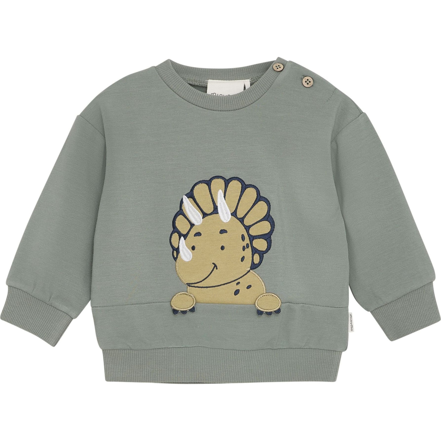 Sweat-shirt manches longues Minymo - Dino on Sea Spray