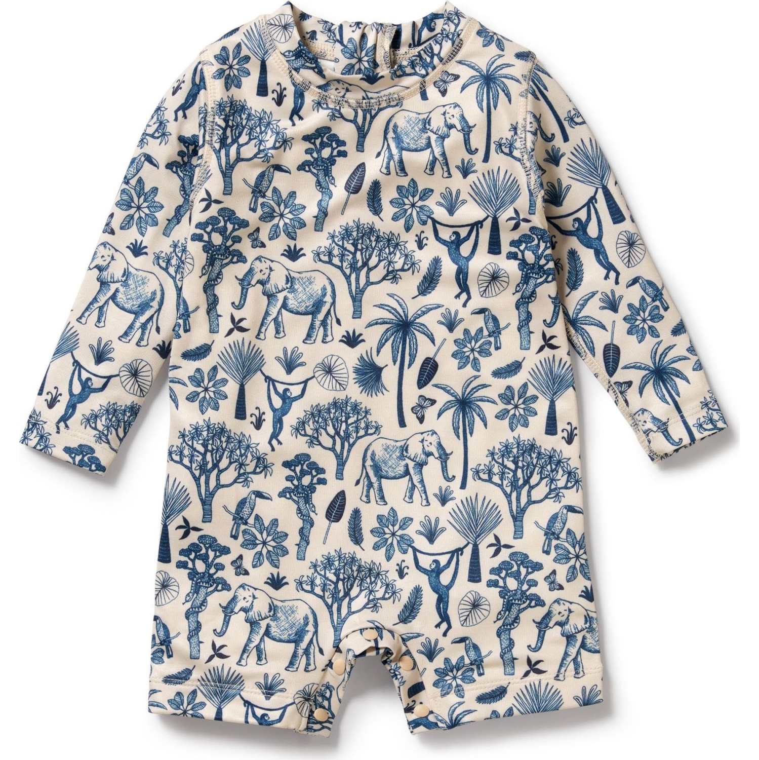 Wilson+Frenchy One-Piece Boyleg Swimsuit - Jungle