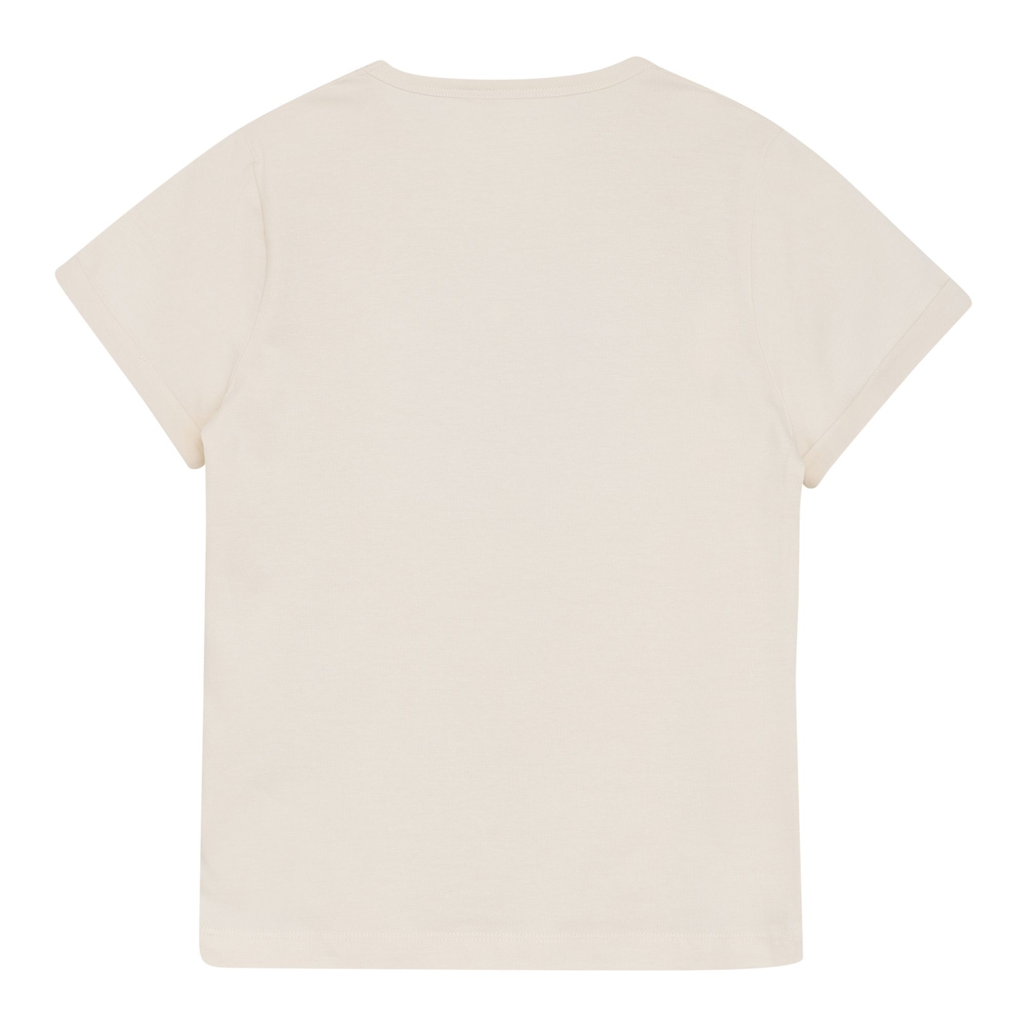 Minymo Short-Sleeve T-Shirt - Pink Flowers/White Swan