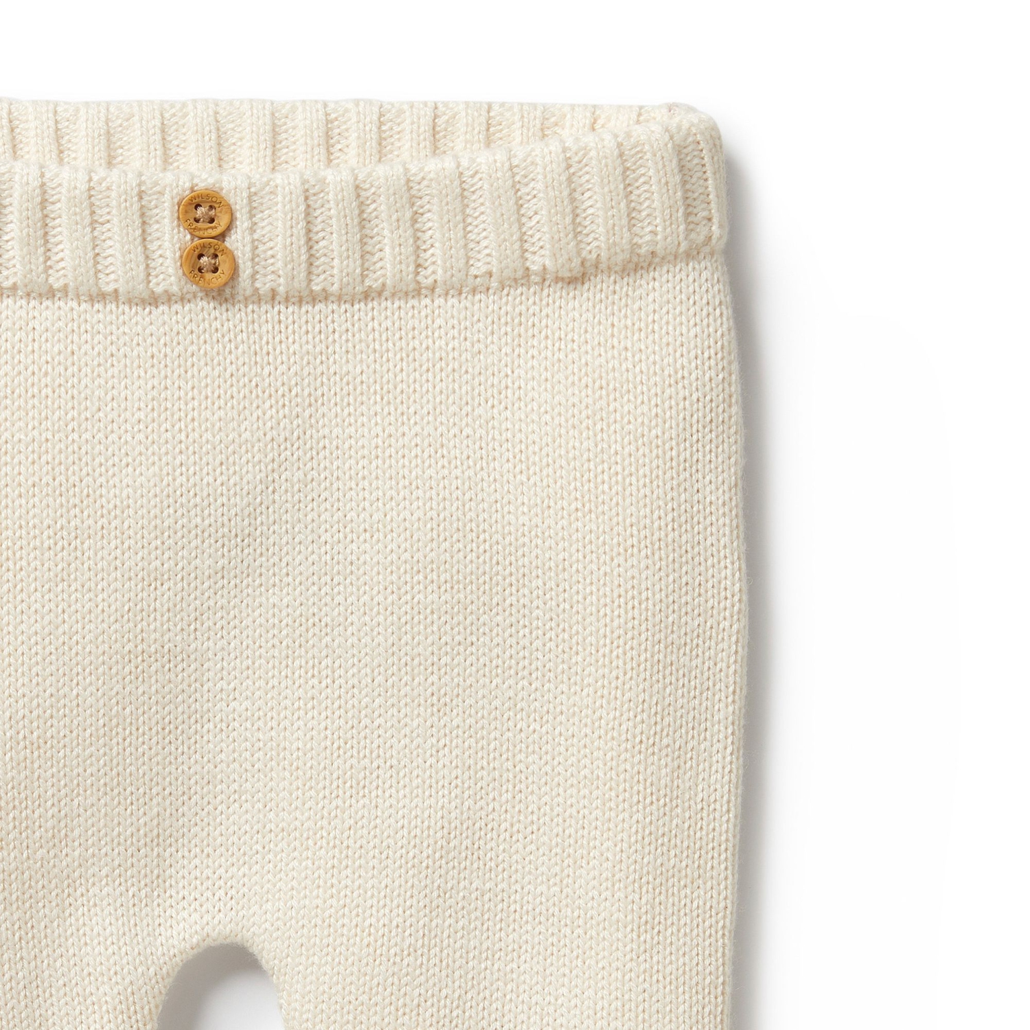 Wilson+Frenchy Knitted Legging - Ecru