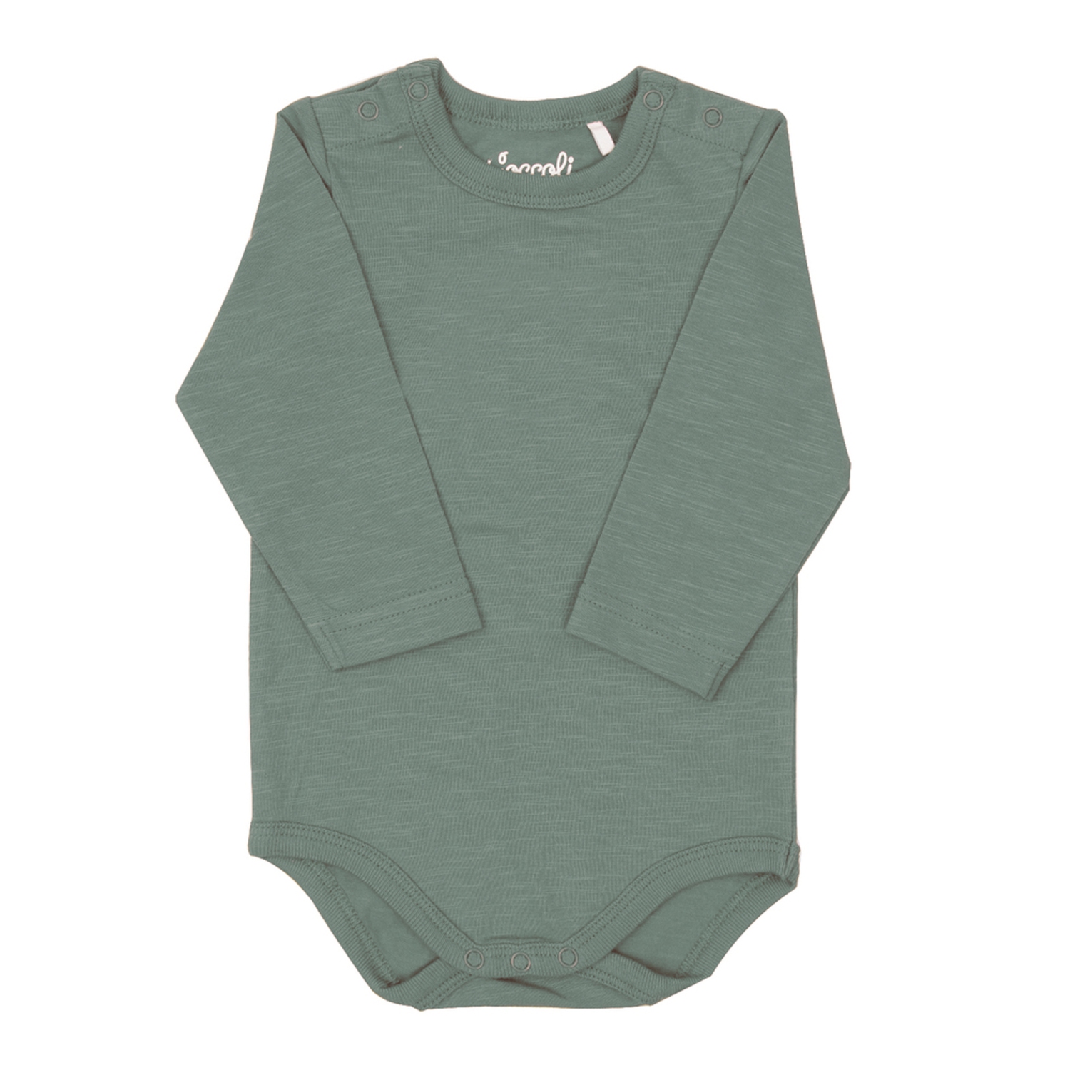 Coccoli Tencel Modal Long Sleeve Onesie - Lily Pad