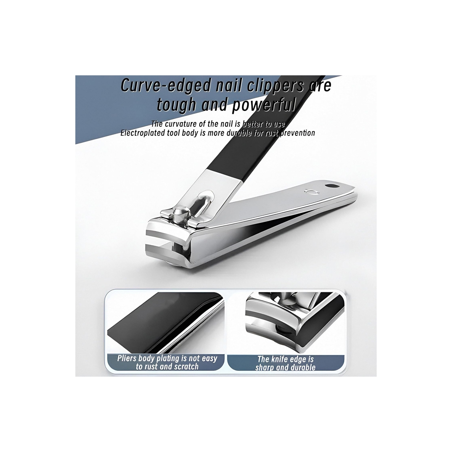 axGear Nail Clippers and Pedicure Manicure Care Kit 18 PCs Stainless Steel File Scissor