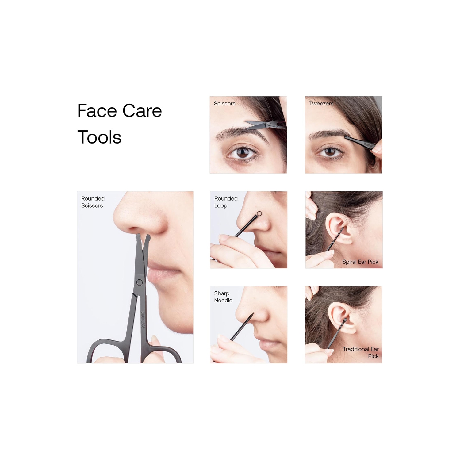 axGear Nail Clippers and Pedicure Manicure Care Kit 18 PCs Stainless Steel File Scissor