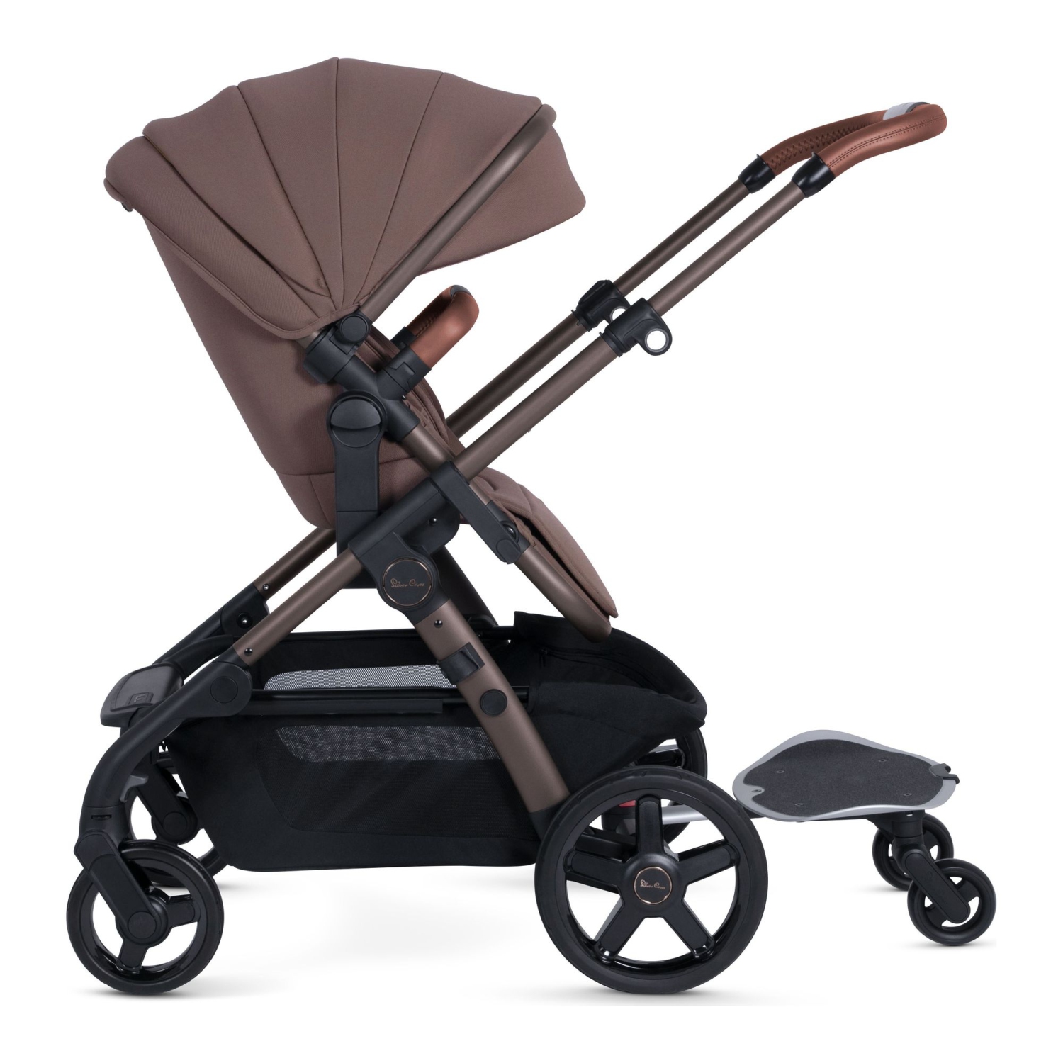 Silver Cross Wave 3 Stroller - Caramel