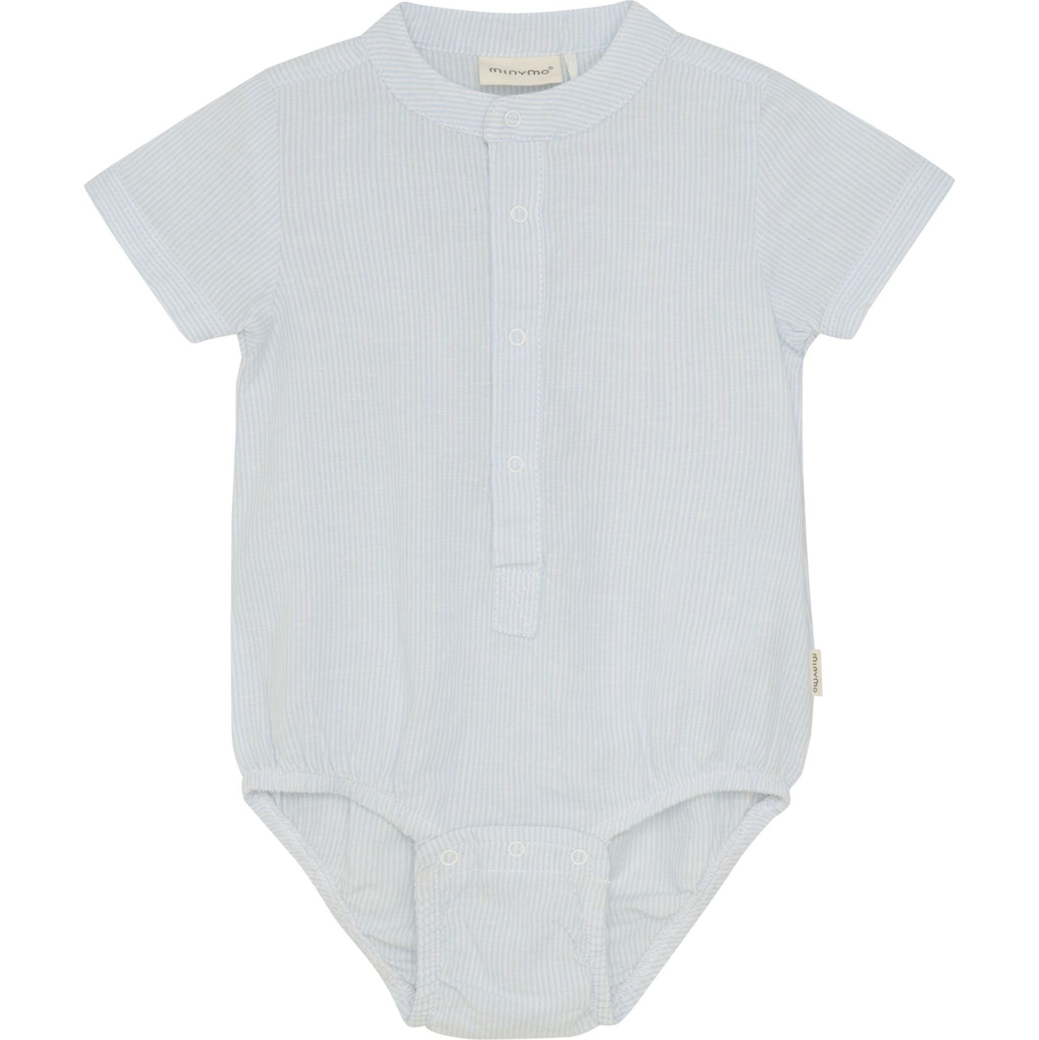 Minymo Short-Sleeve Bodysuit - Skyway