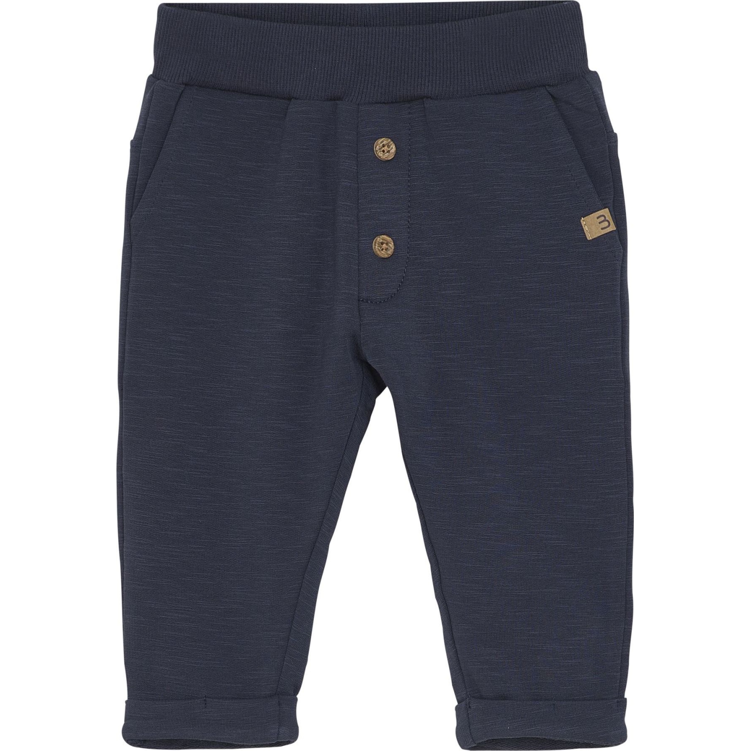 Pantalon d'entraînement en coton biologique de Minymo - Nuits bleues