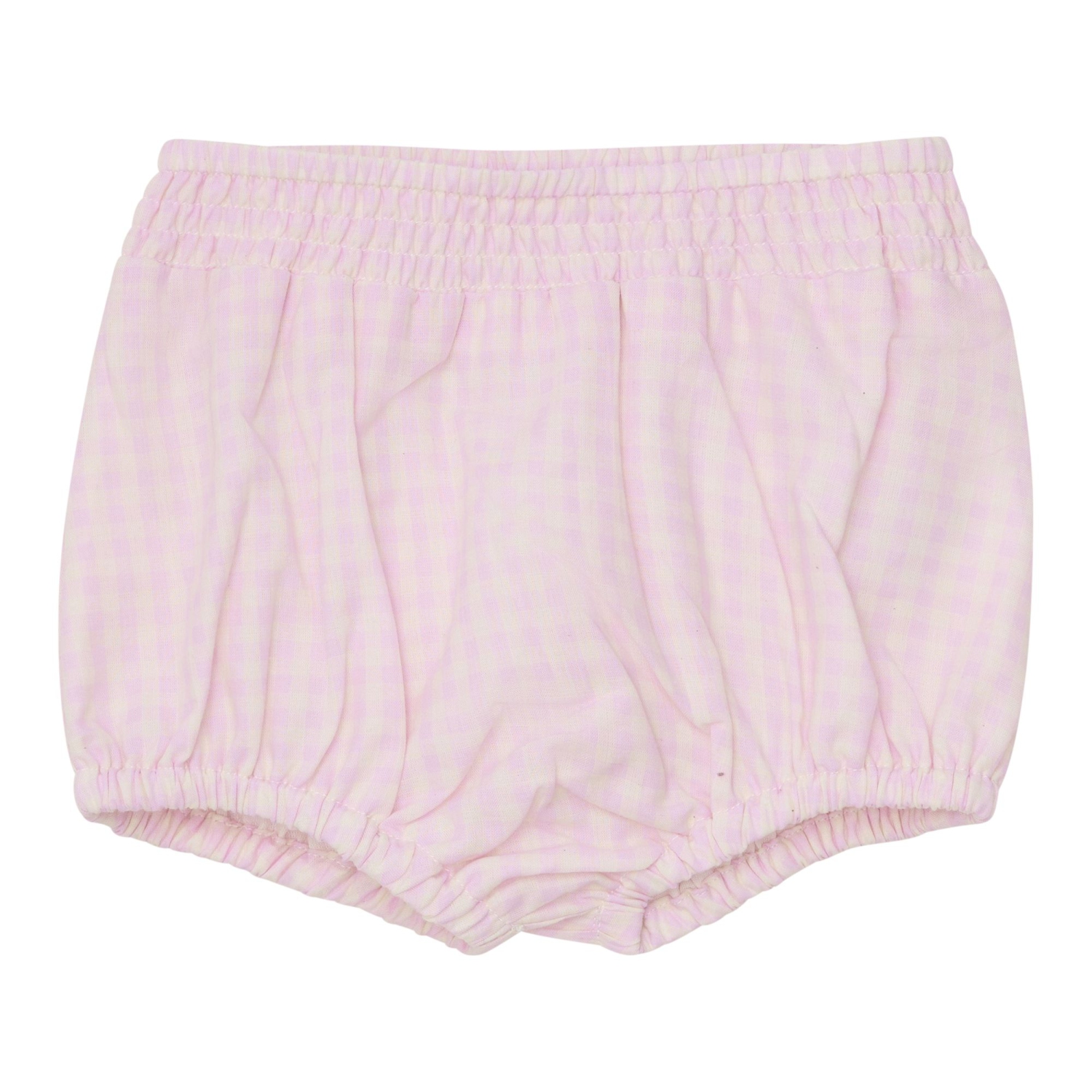 Ensemble robe à manches courtes avec short de Minymo - Rose pâle