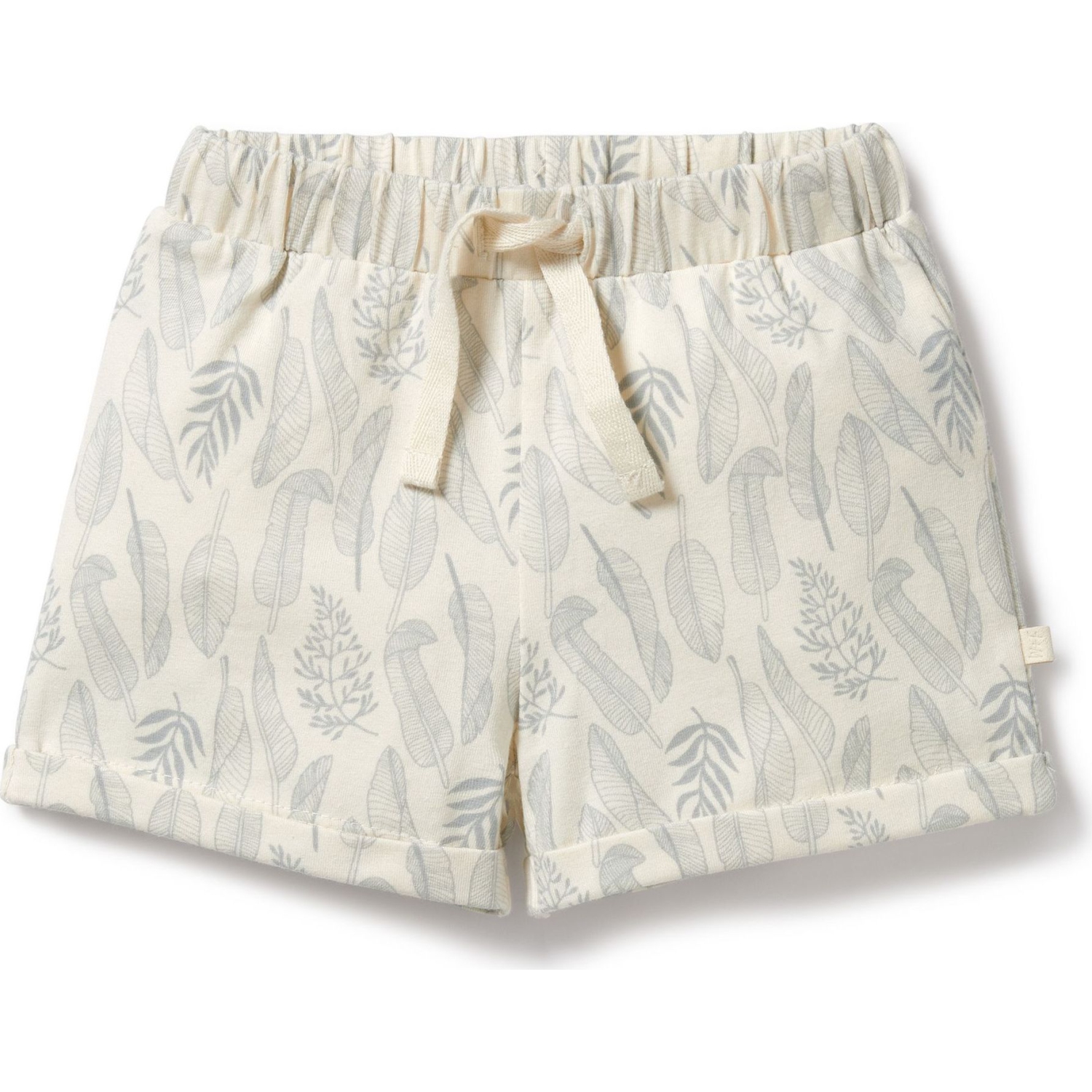 Short en coton biologique Wilson+Frenchy - Nouvelle feuille